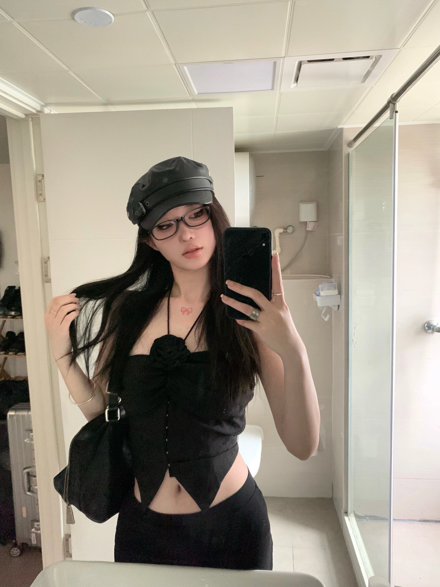 Black Rose Top