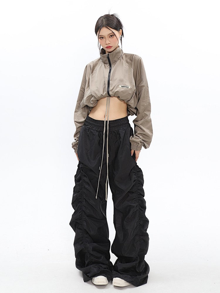 Oversized Ruched Pants