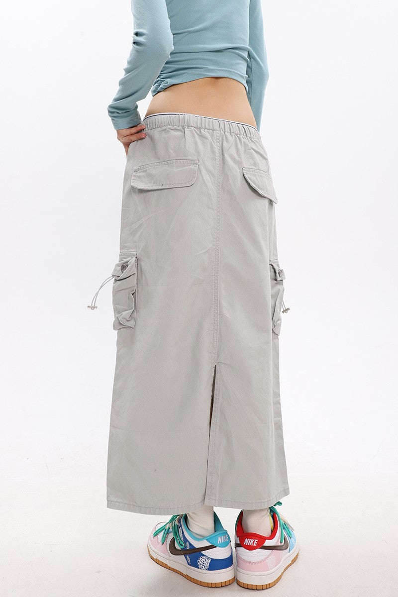 klia Retro Straight Bella Mid Length Skirt