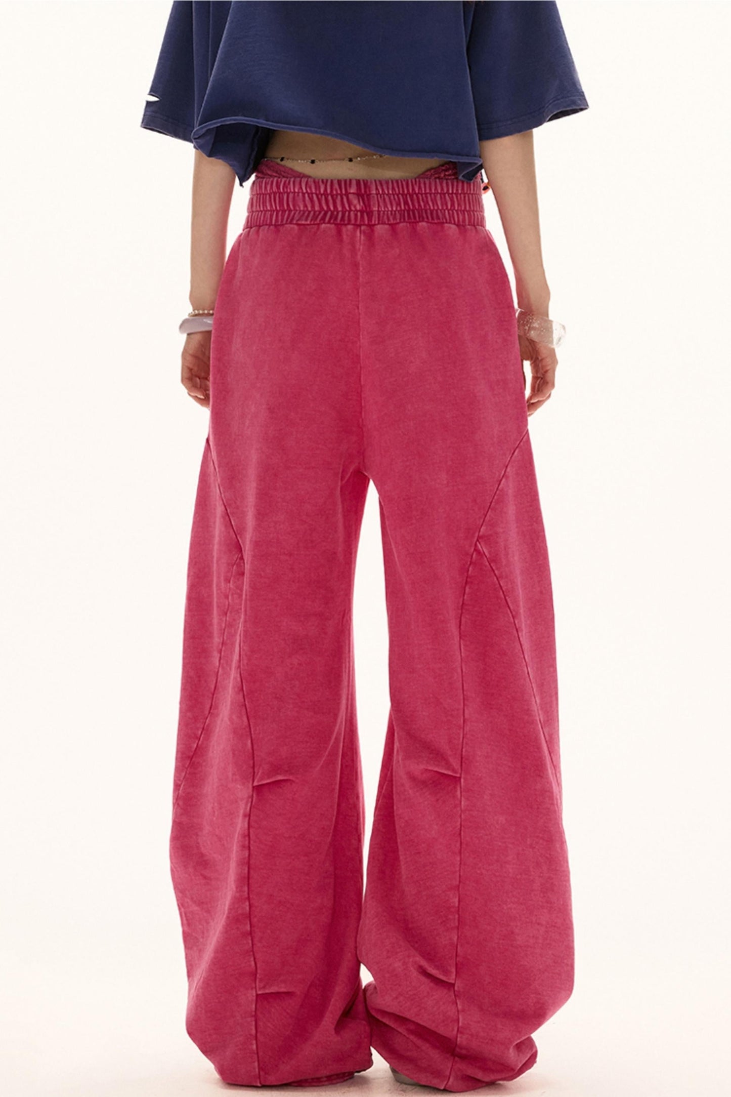 Blue Detail Pants