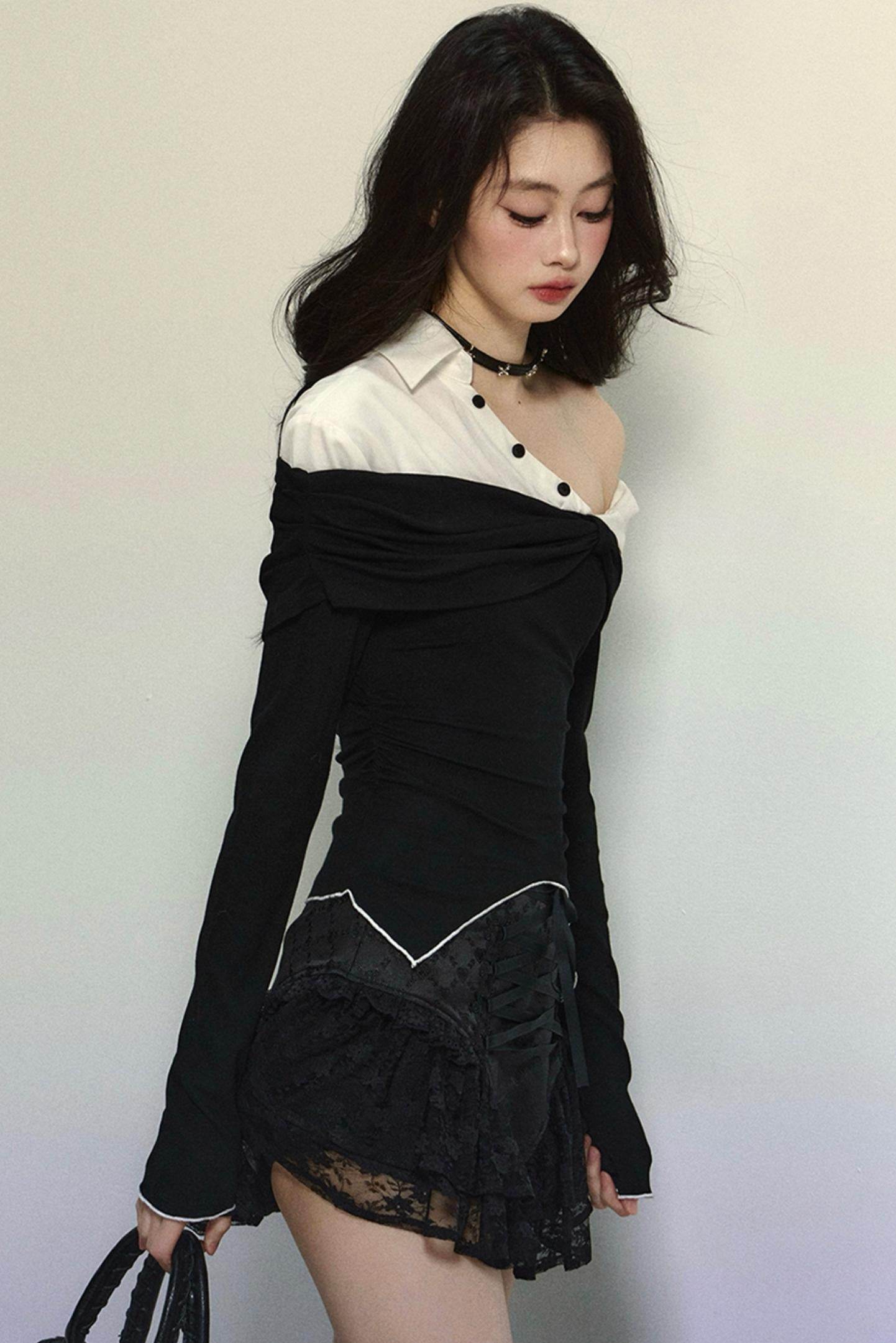 Sweet & Spicy Slim Fit Off-Shoulder Top - My Store