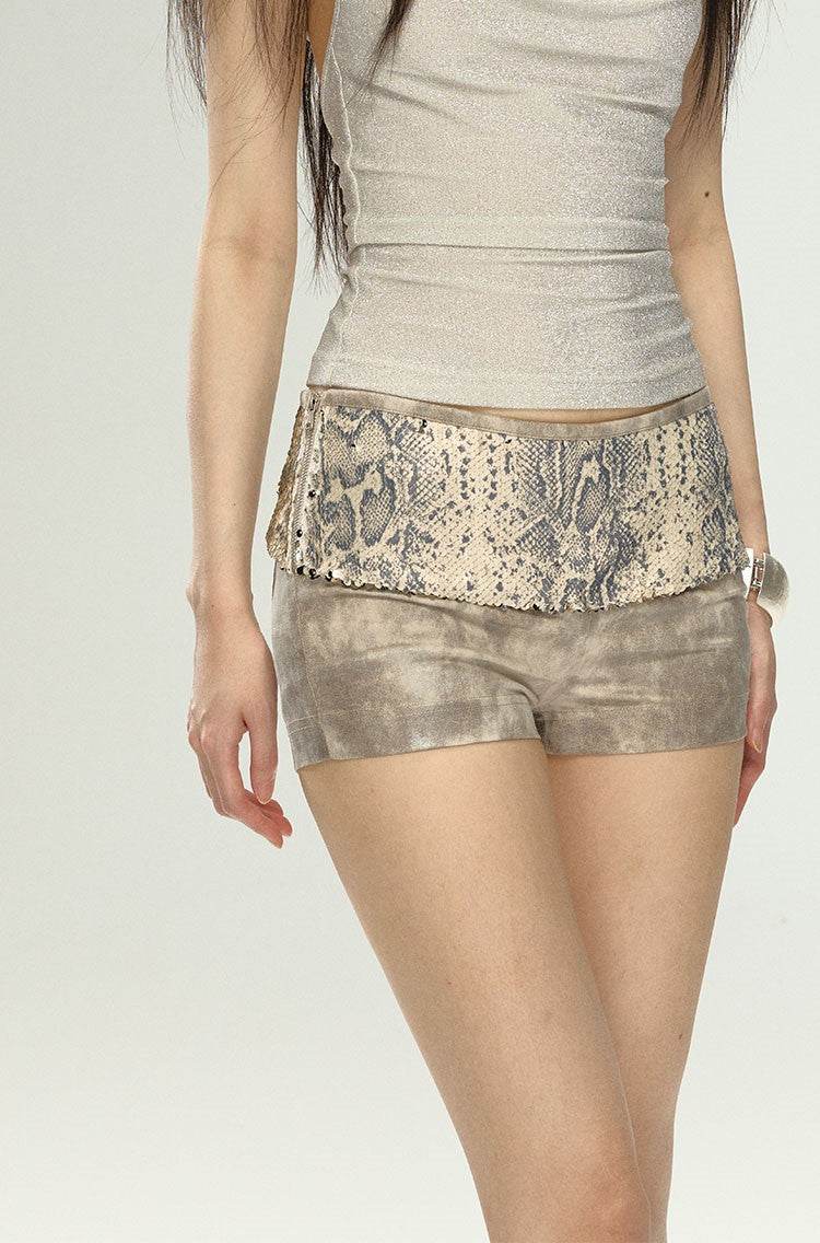 Snake Pattern Shorts - My Store