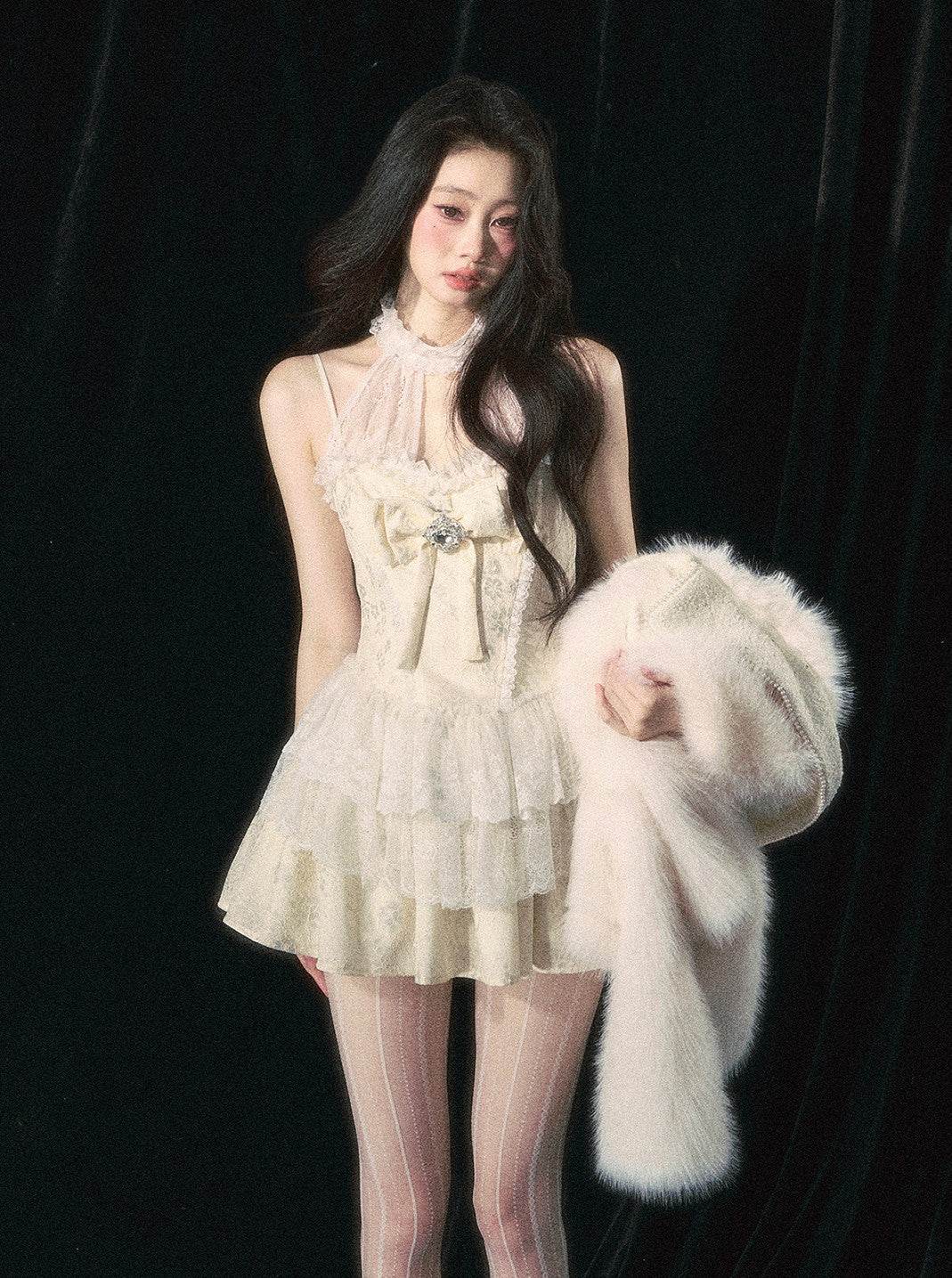 French Lace Dress - My Store