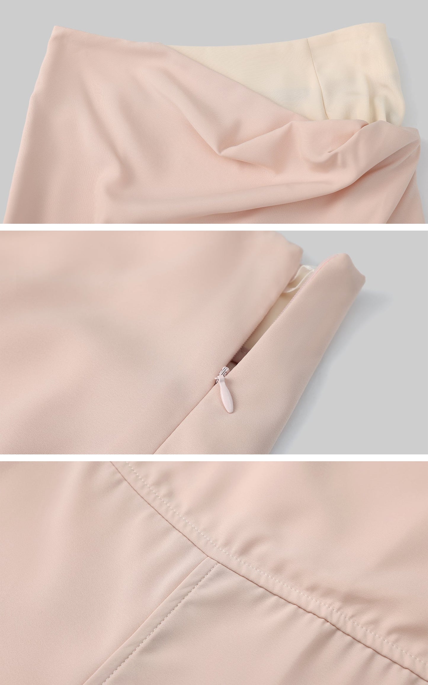 Pink Long-Sleeve Top & Mermaid Skirt Set