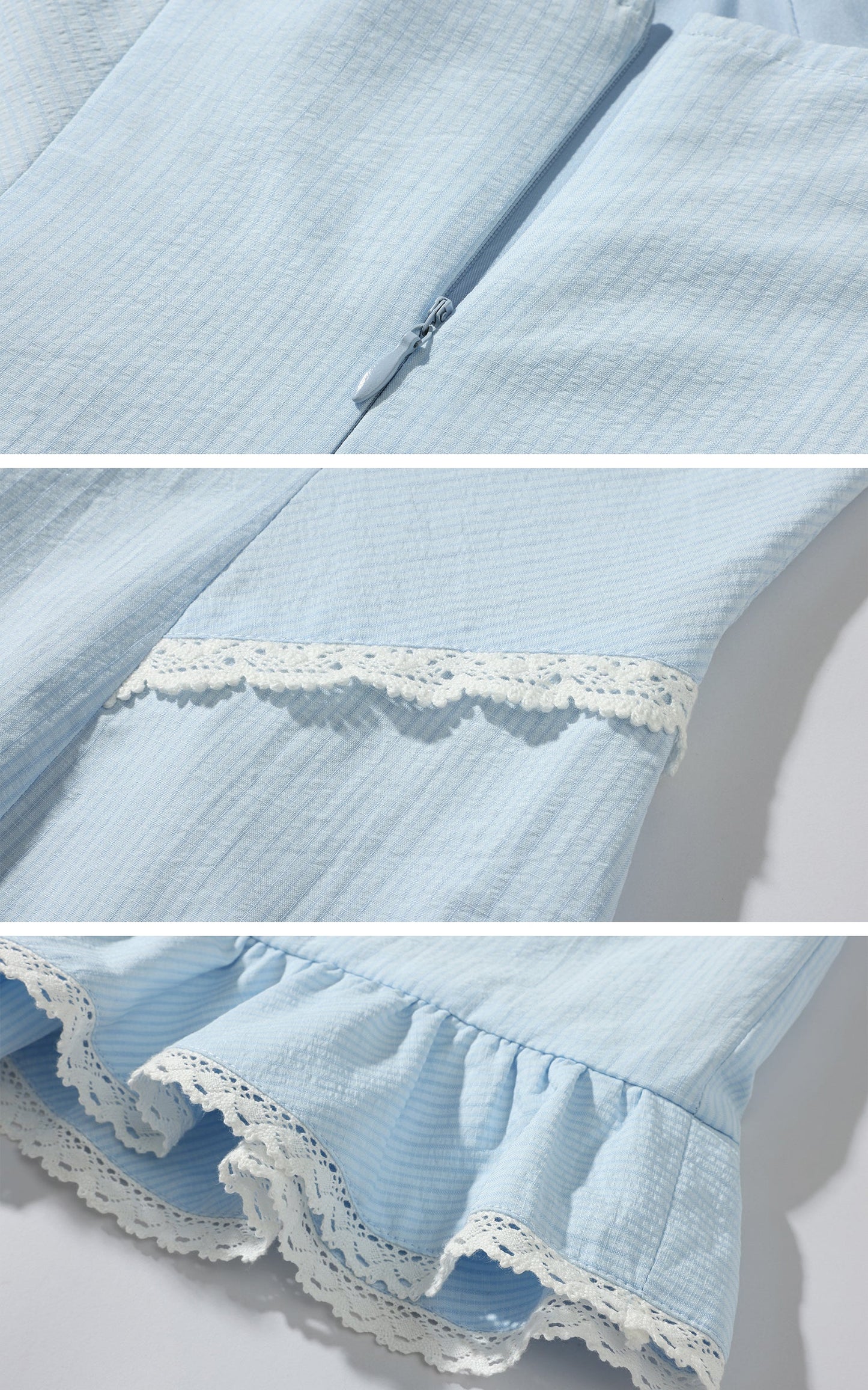Light Slumber Lace-Trimmed Camisole Dress Set