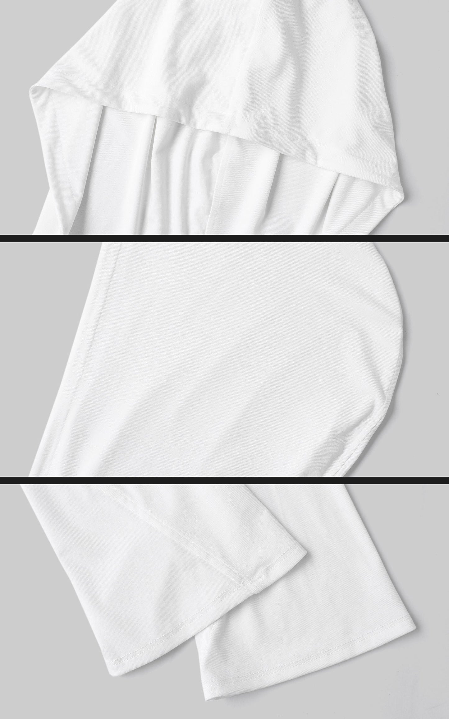 Tank Top + Hooded Capelet + Shorts Three-Piece Set