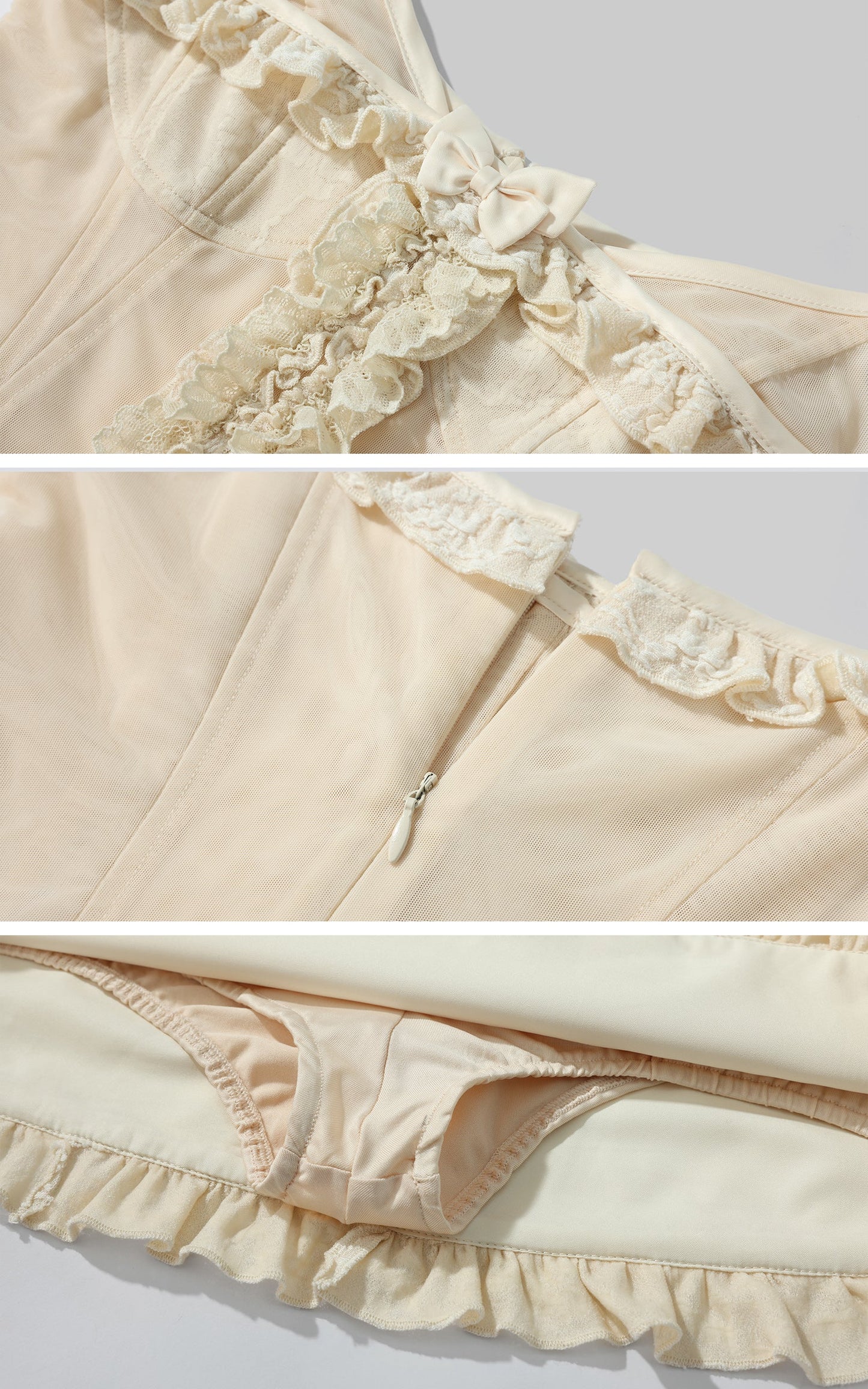 Lace Trim Slip Dress
