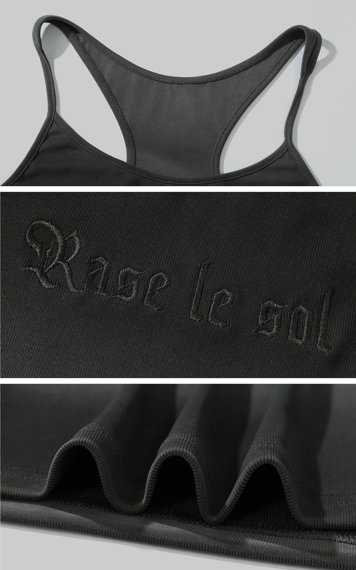 Fitted Racerback Tank Top