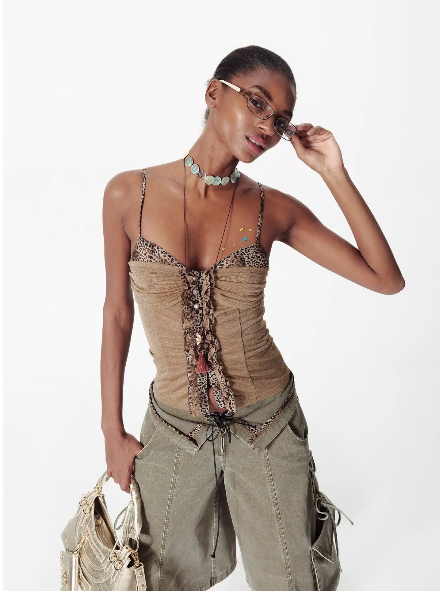 Edge Fabric Cami Top