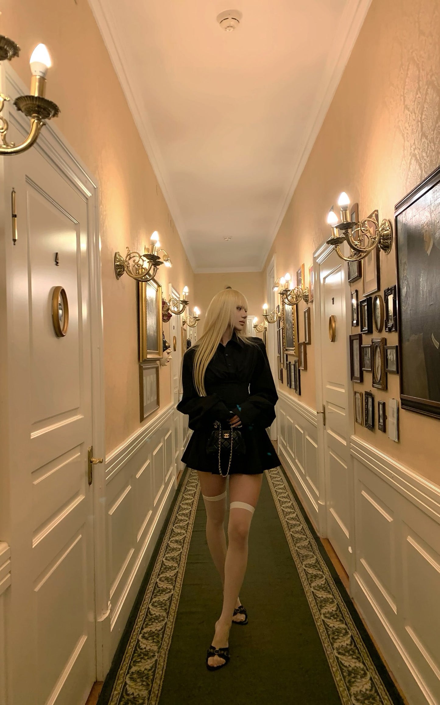 Black Shirt Dress