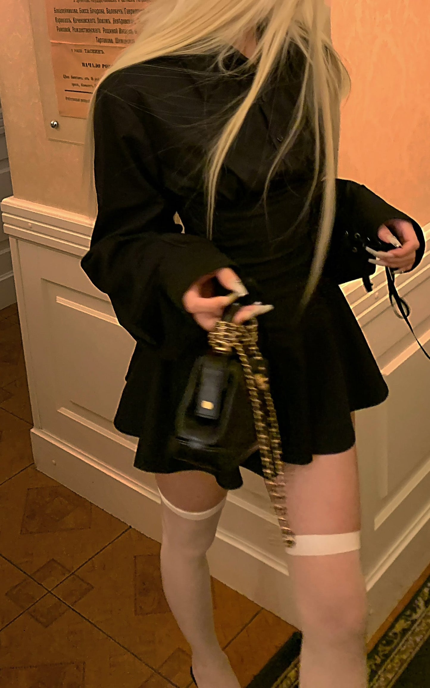 Black Shirt Dress