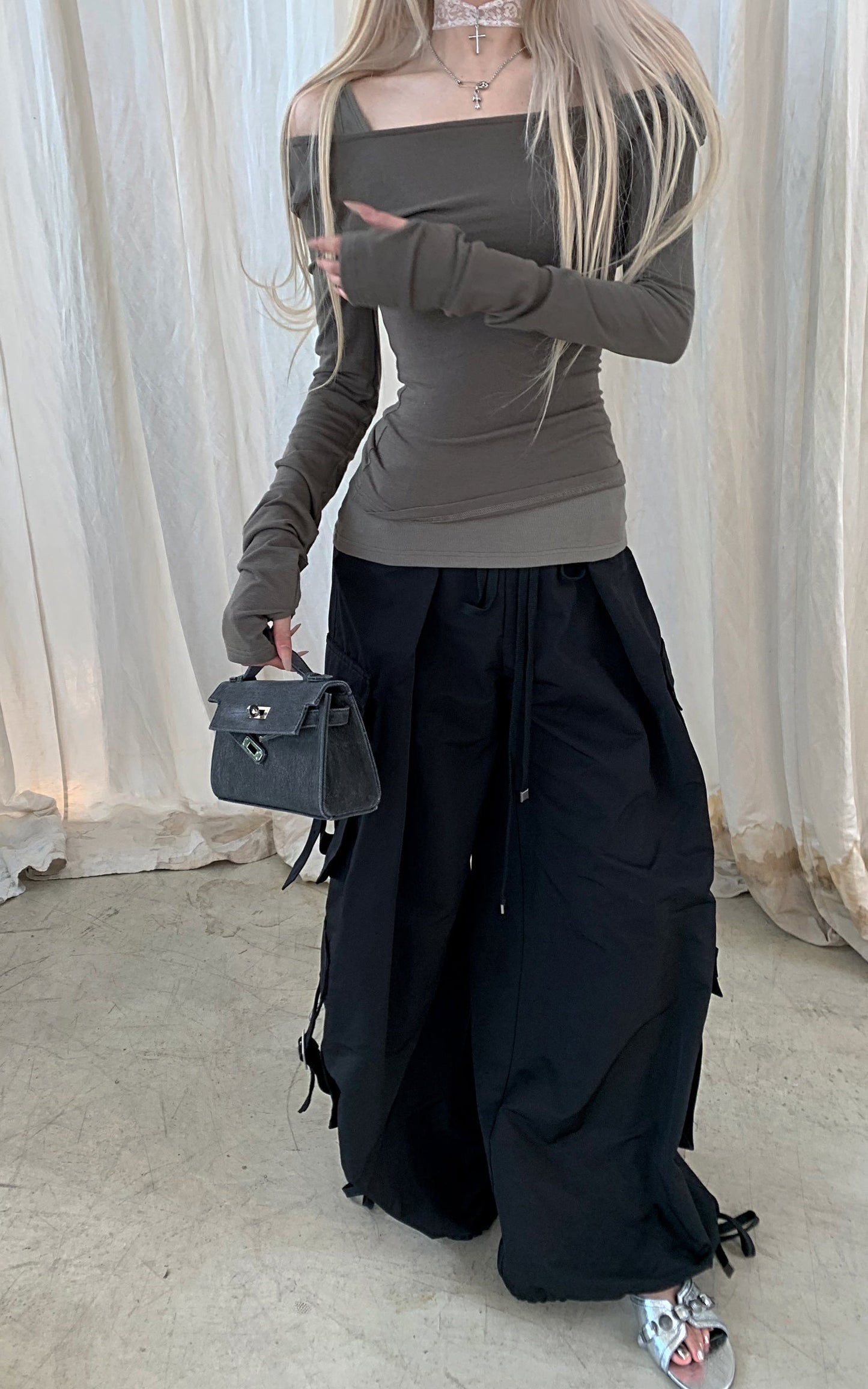 Off-Shoulder Two-Piece Top