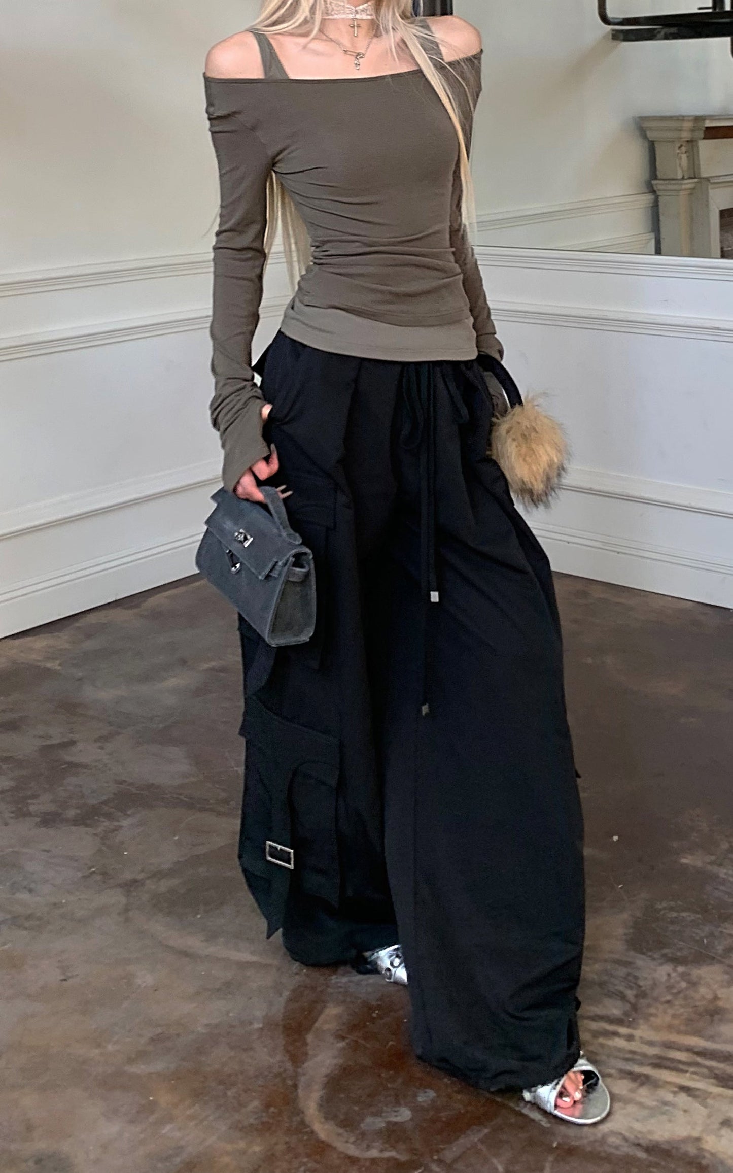 Off-Shoulder Two-Piece Top