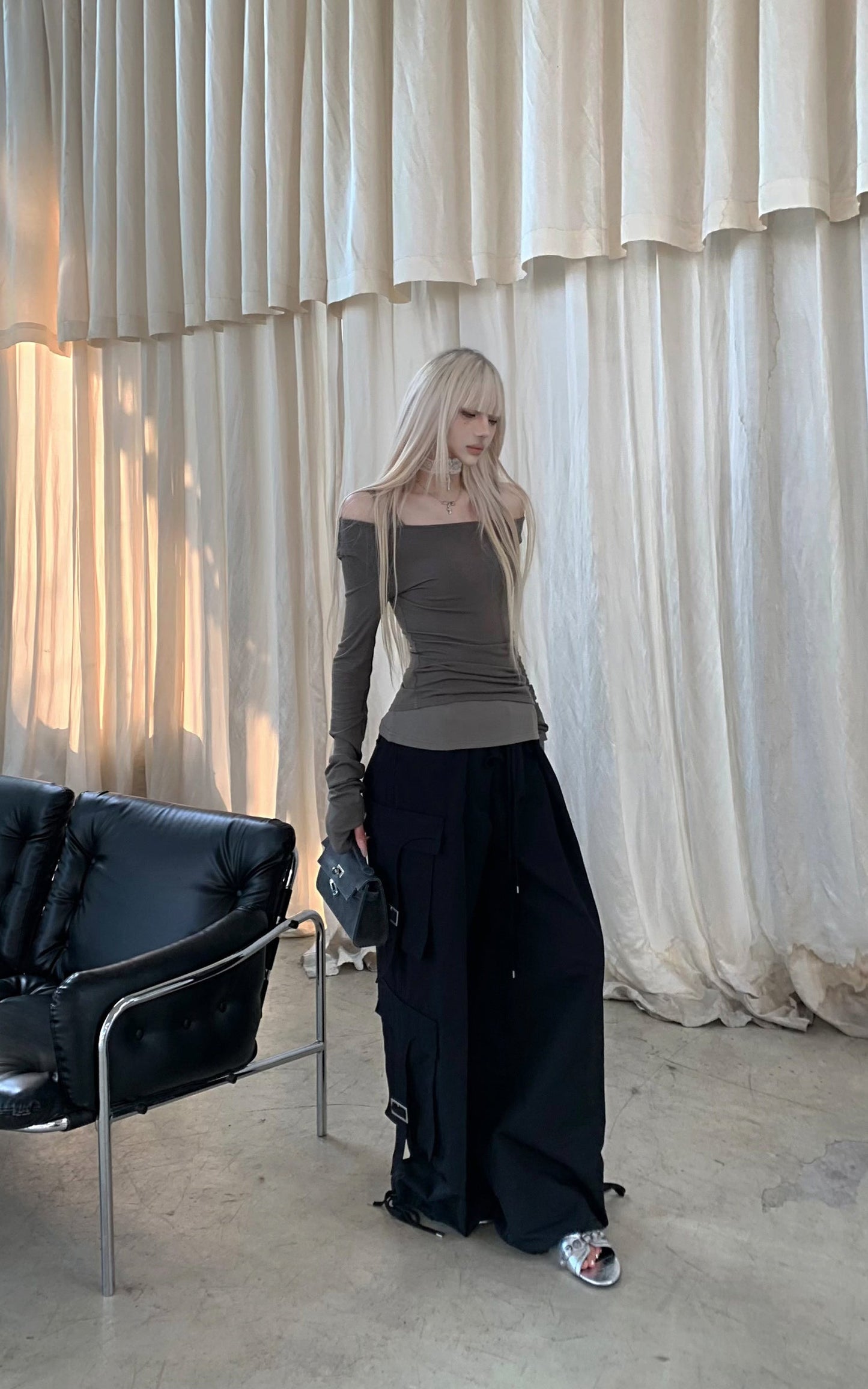 Off-Shoulder Two-Piece Top