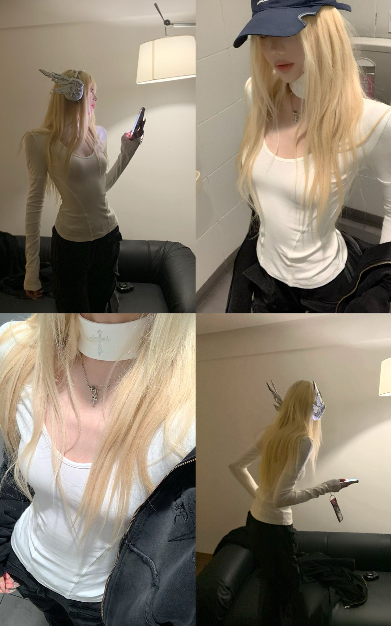 Sculpted Stretch Jersey Tee