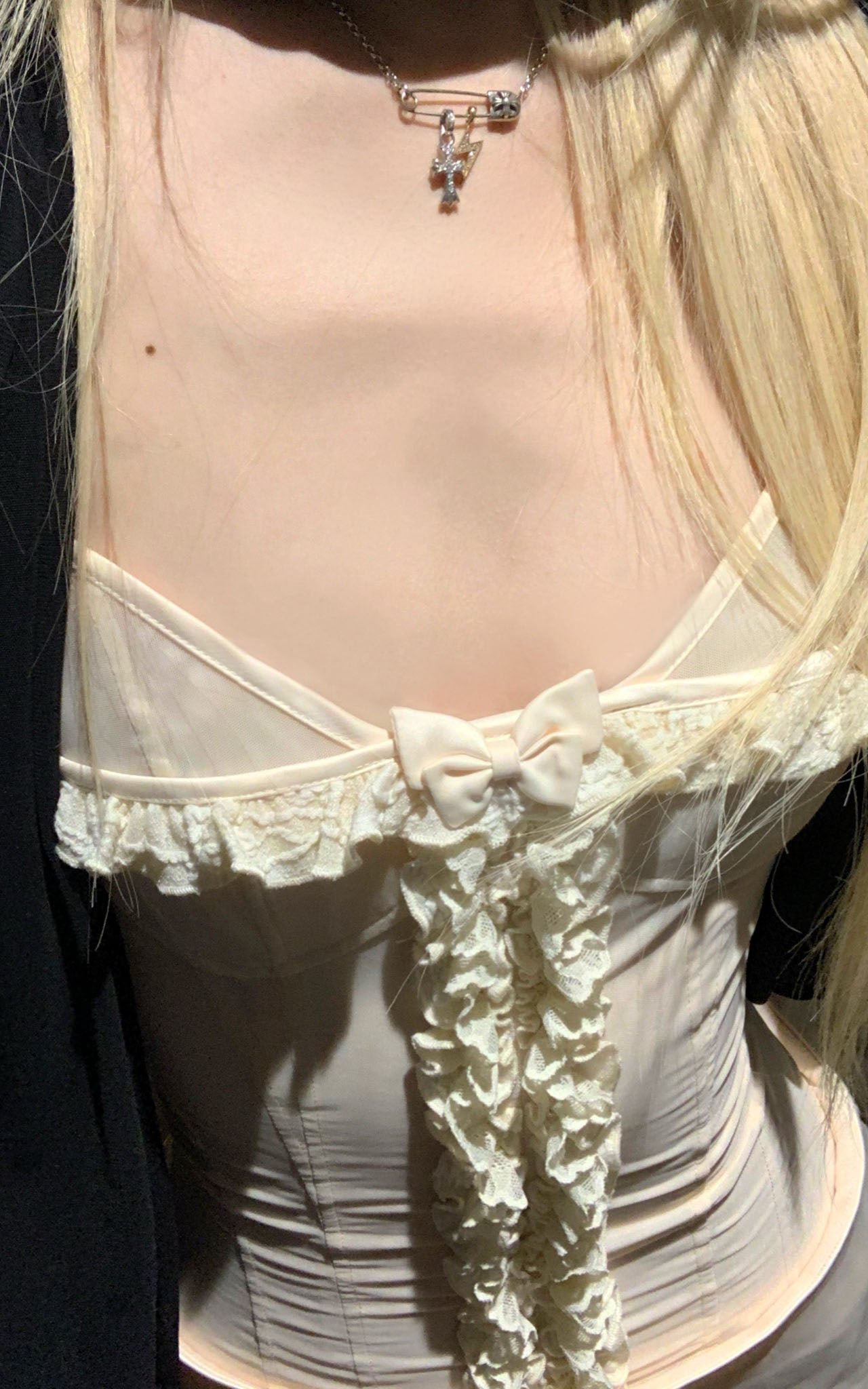 Lace Trim Slip Dress