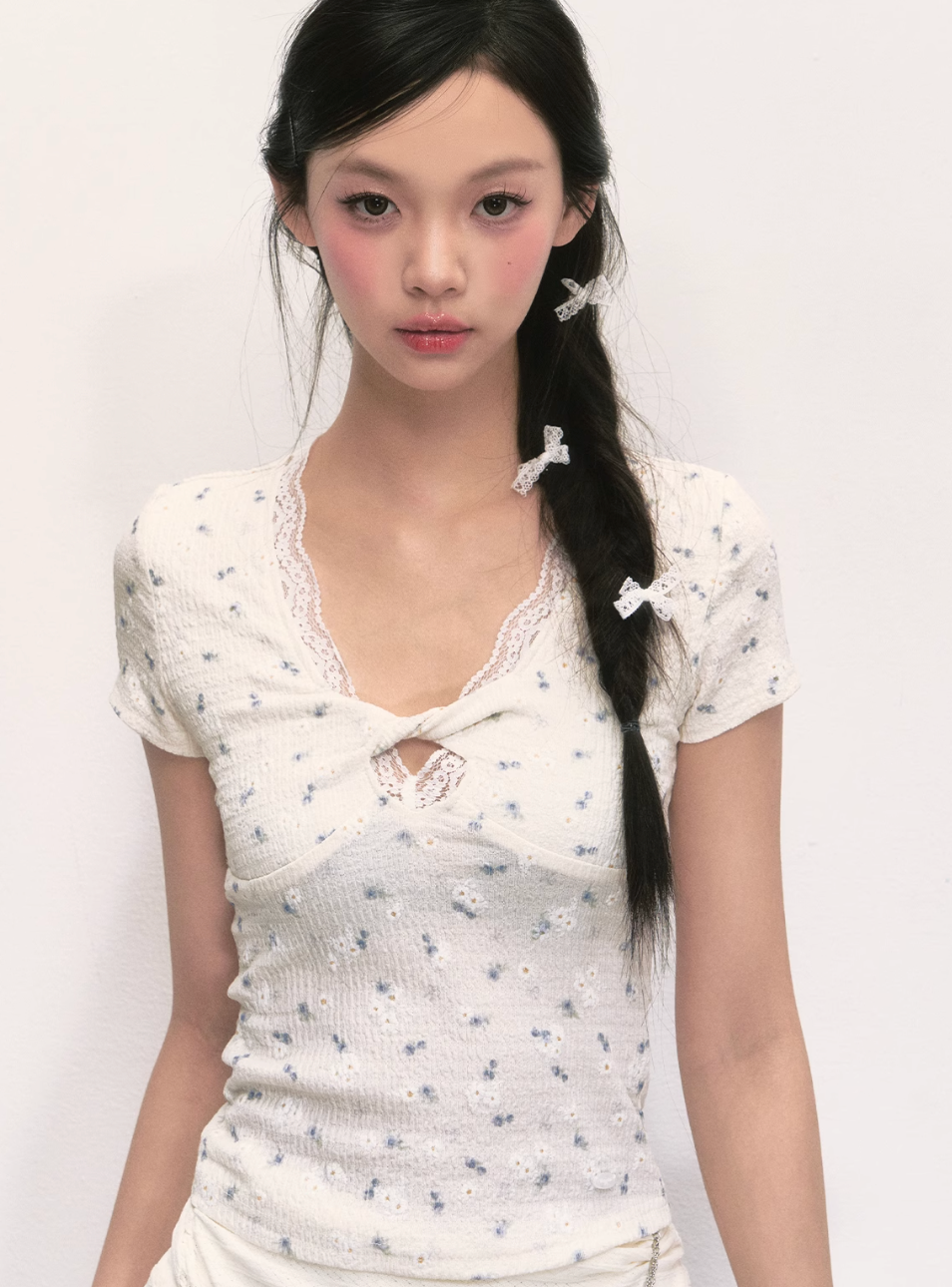 Flower Print Top