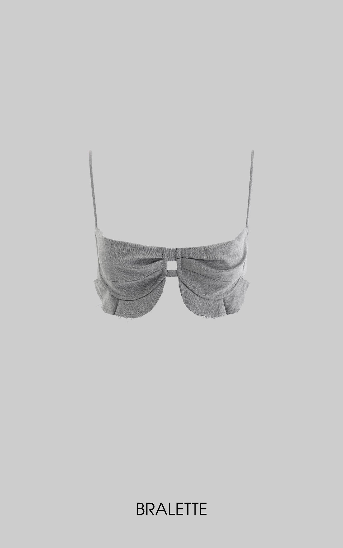 Blazer, Bralette, and Wide-Leg Pants Set