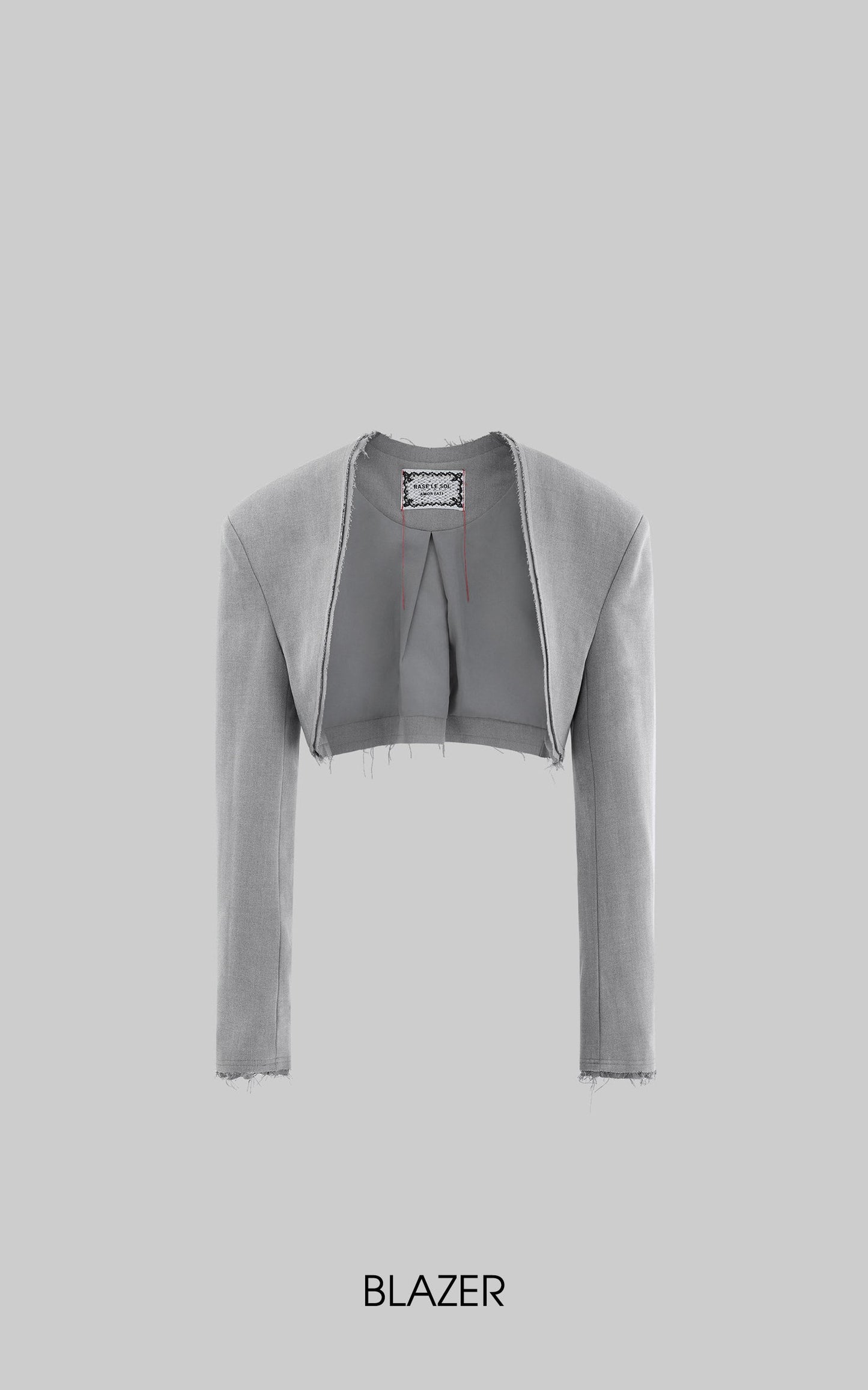 Blazer, Bralette, and Wide-Leg Pants Set