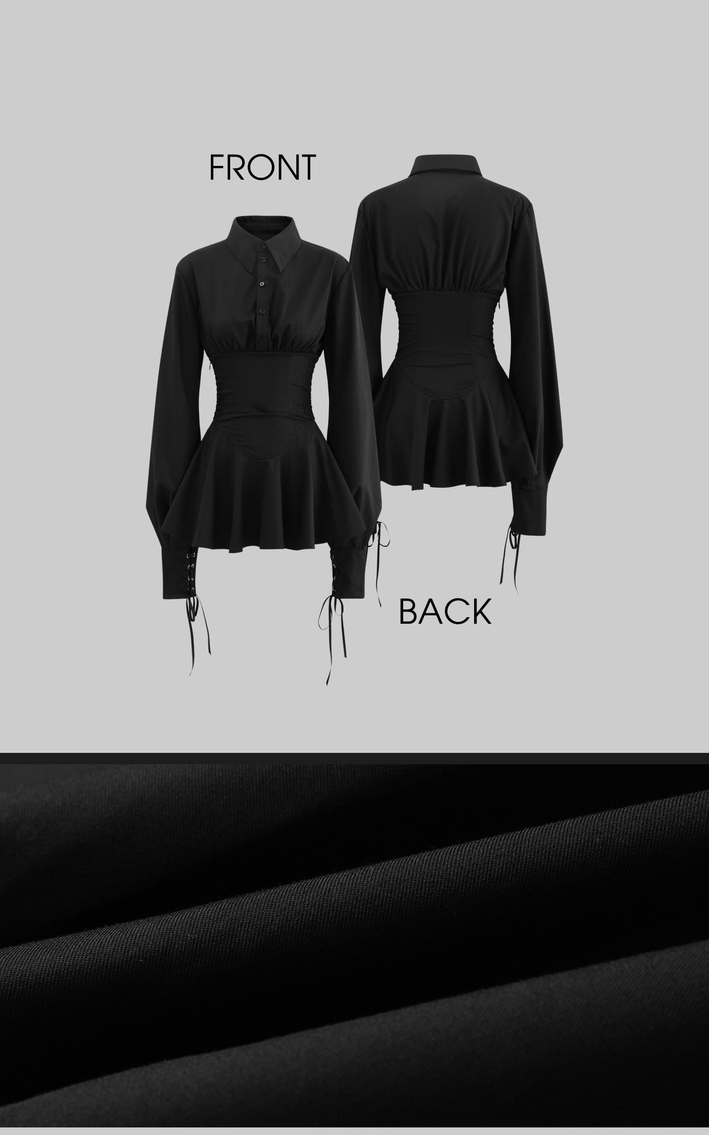 Black Shirt Dress