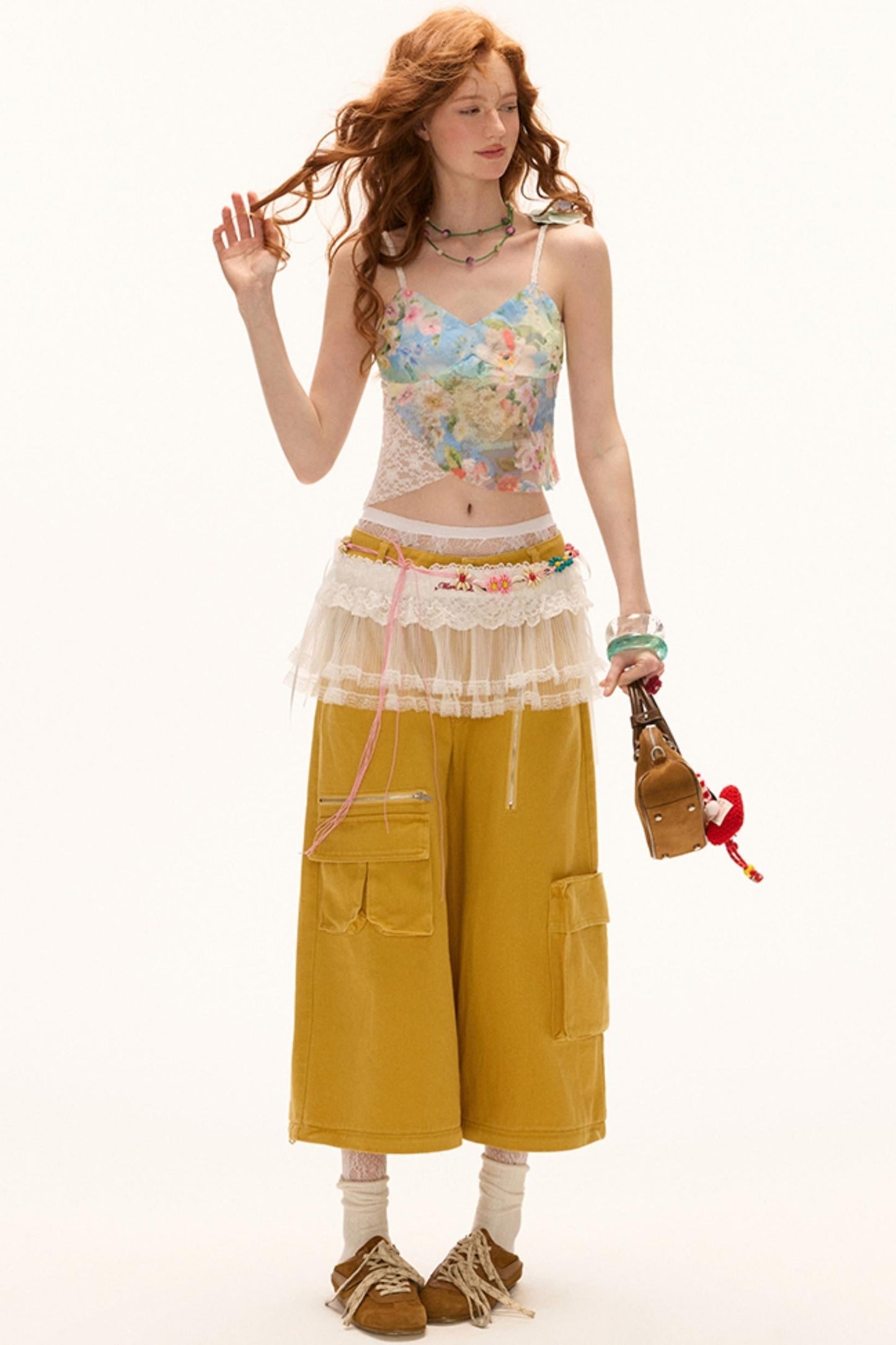 Floral Lace Camisole Top