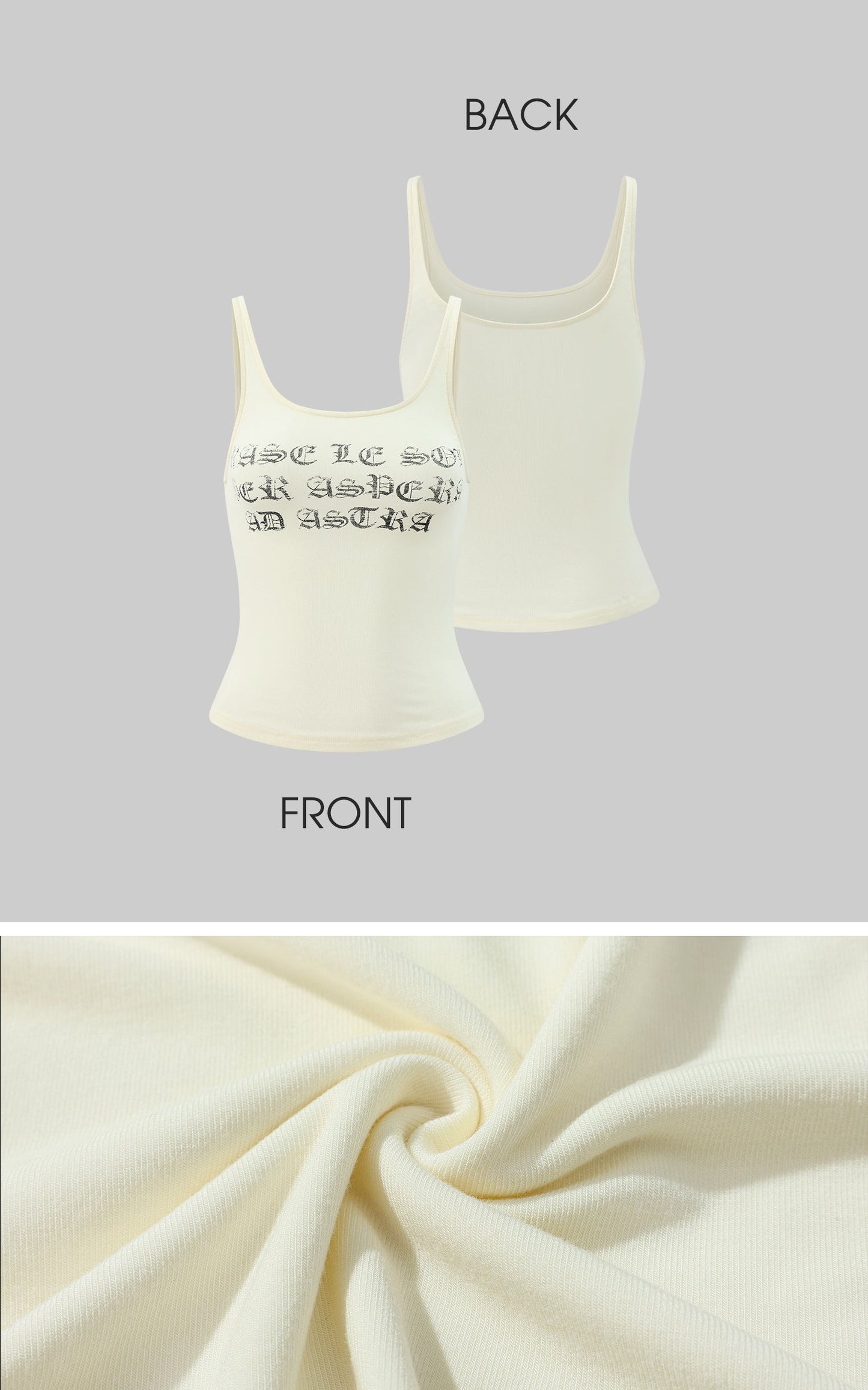 Graphic Print Tank Top