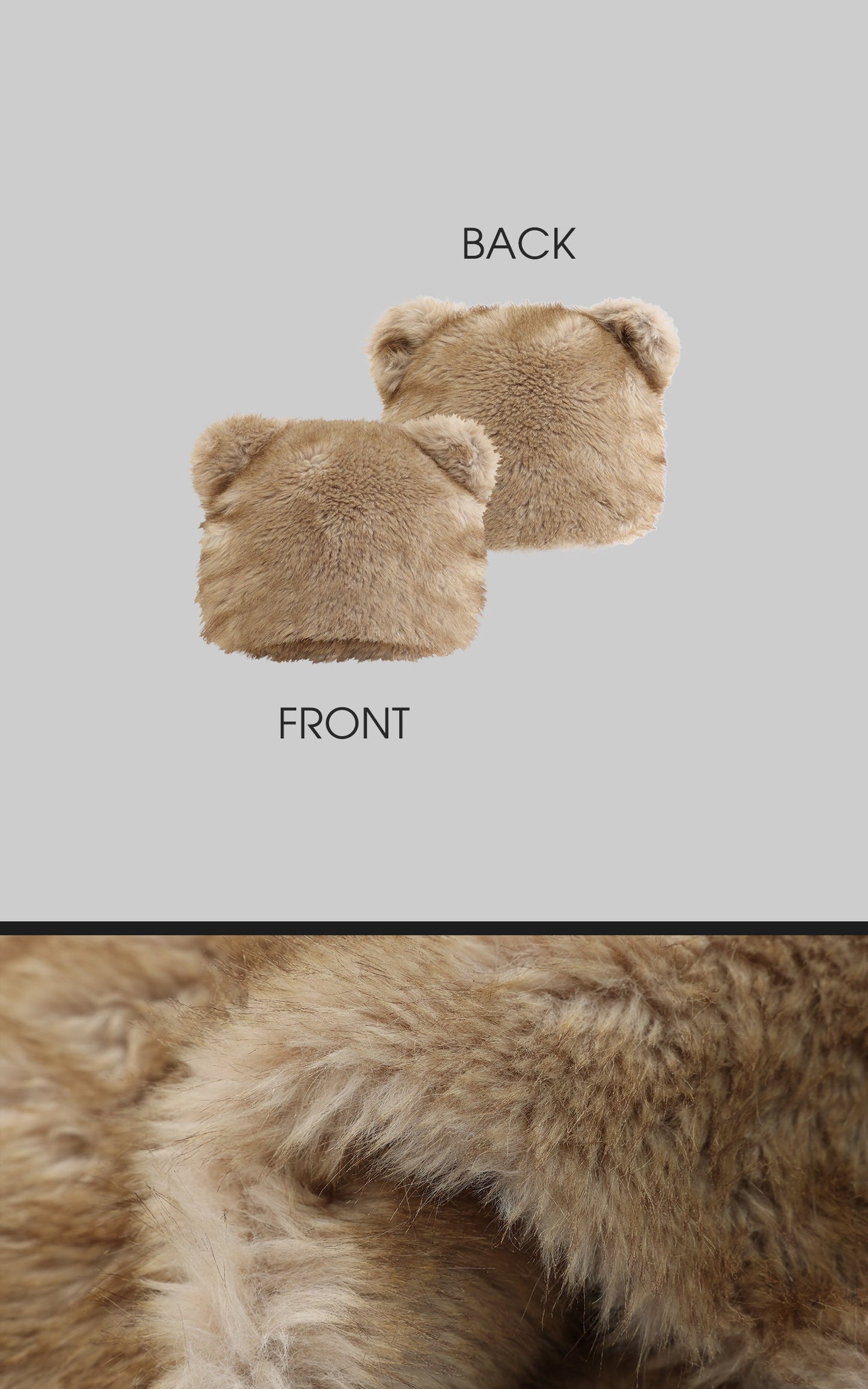 Faux Fur Fuzzy Hat