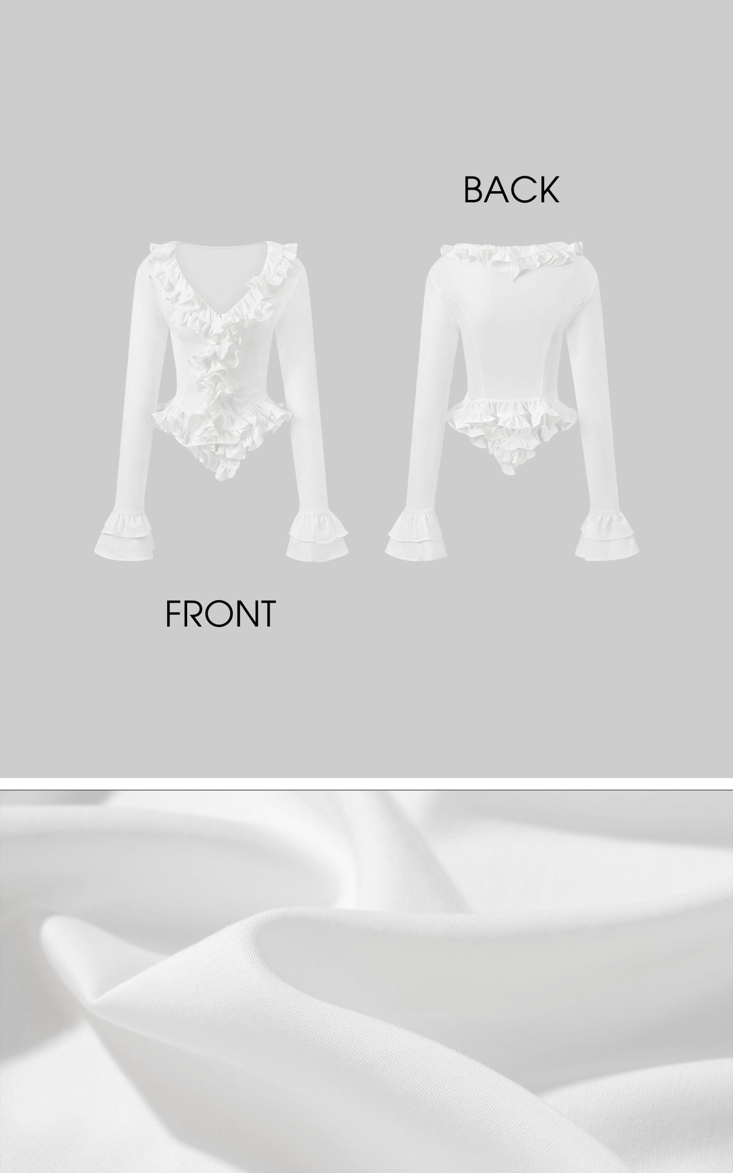 Ruffled Sculptural Shirt