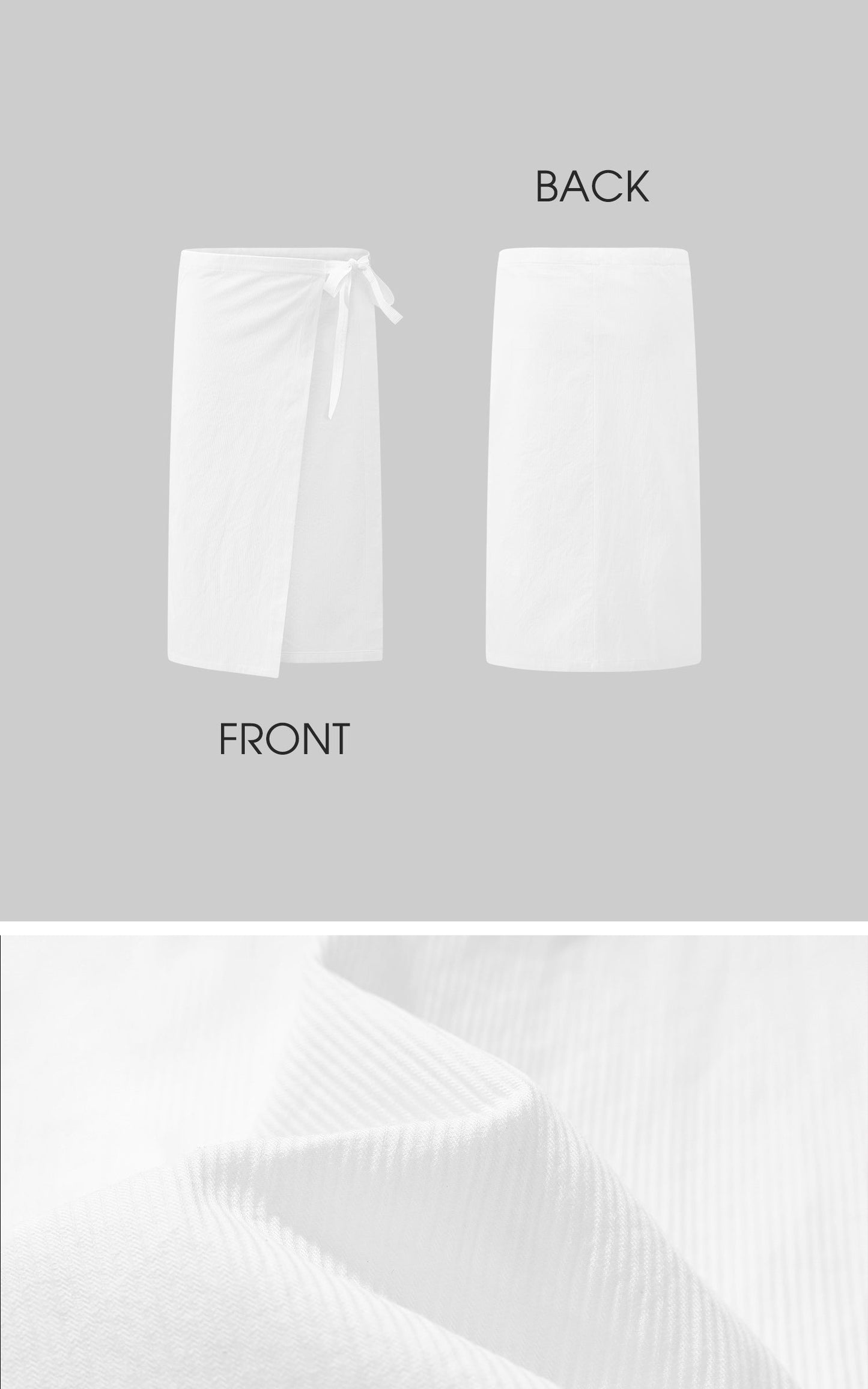 White Split Hem Utility Pants