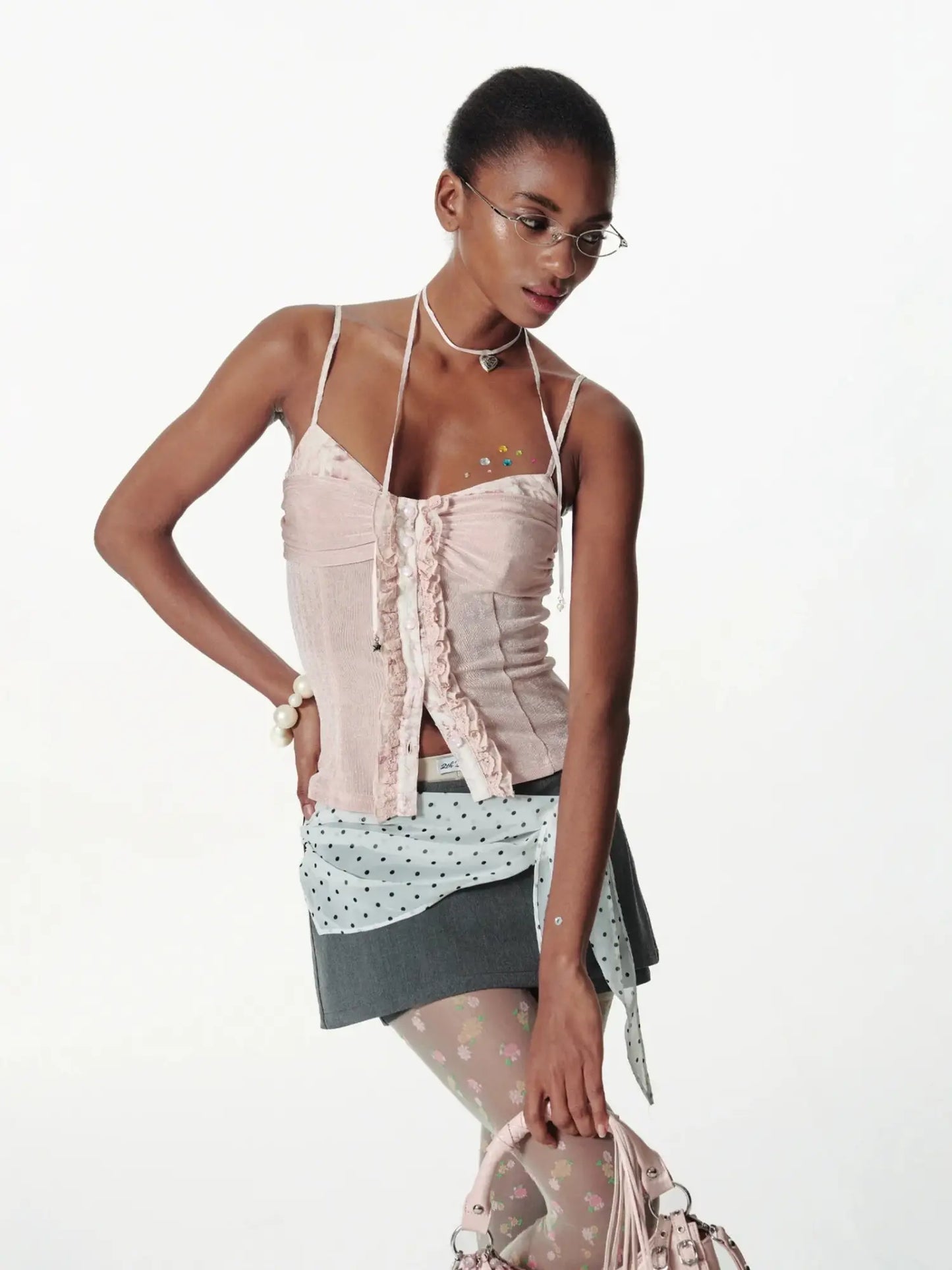 Edge Fabric Cami Top