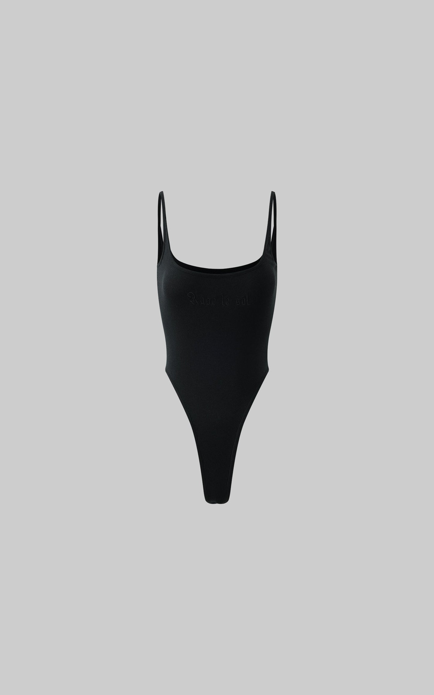 Ribbed Stretch Bodysuit
