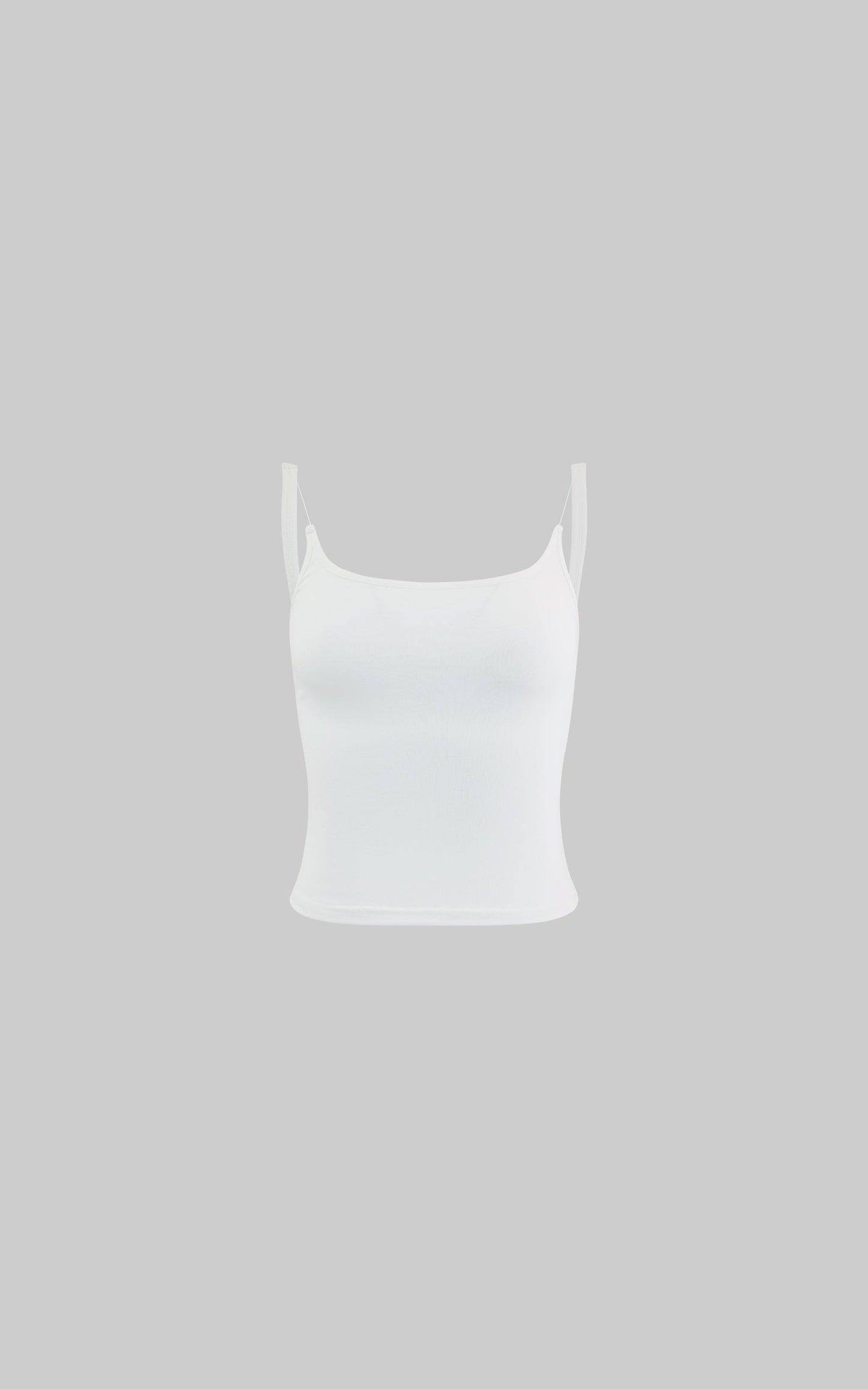 Invisible Fishline White Camisole