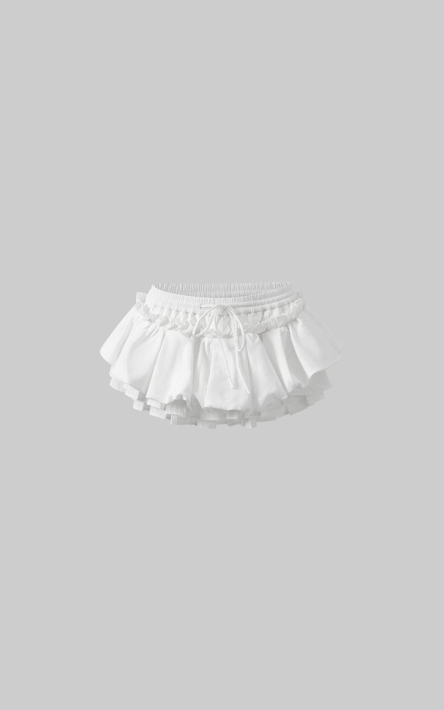 Layered Ruffle Mini Skirt