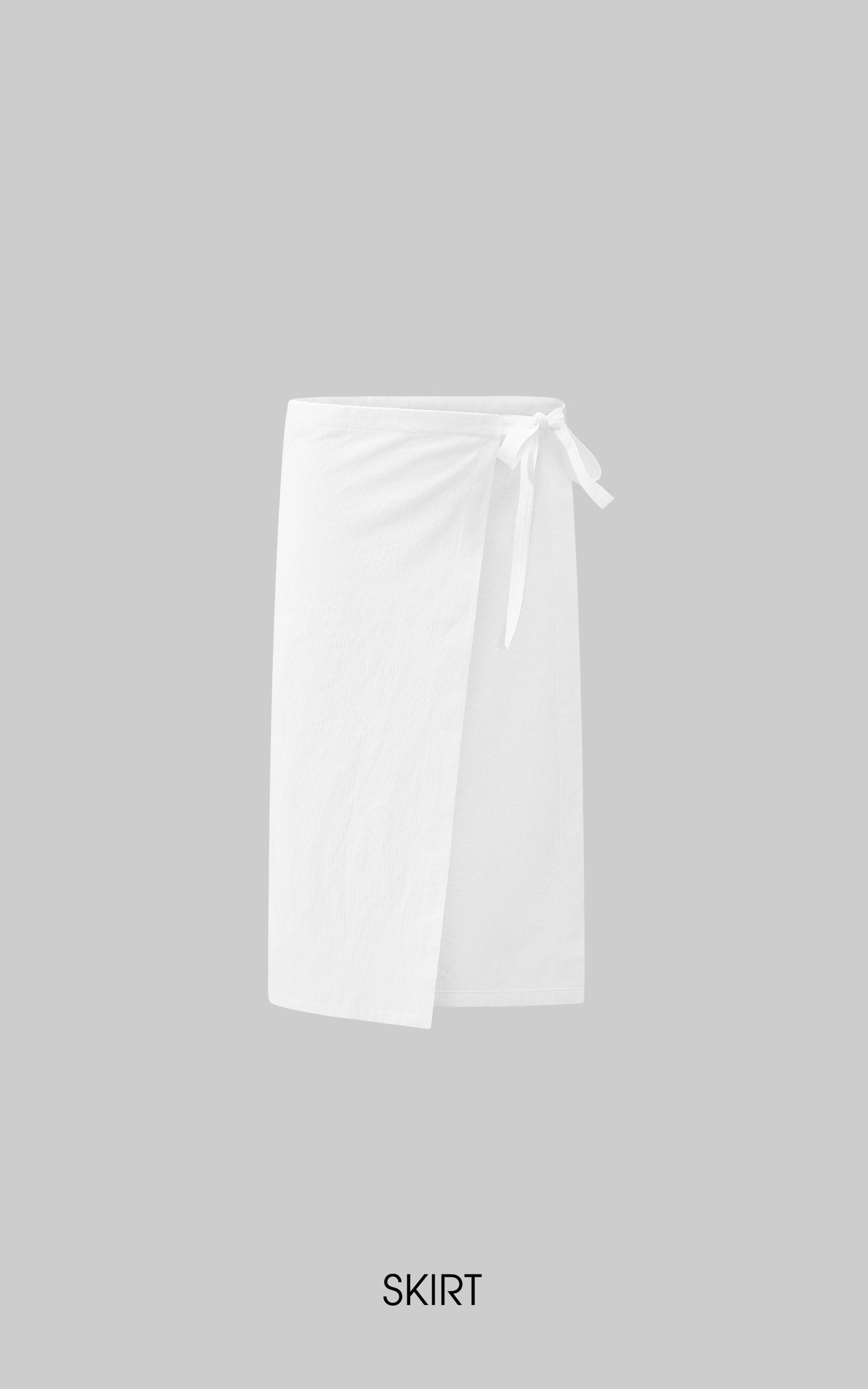 White Split Hem Utility Pants