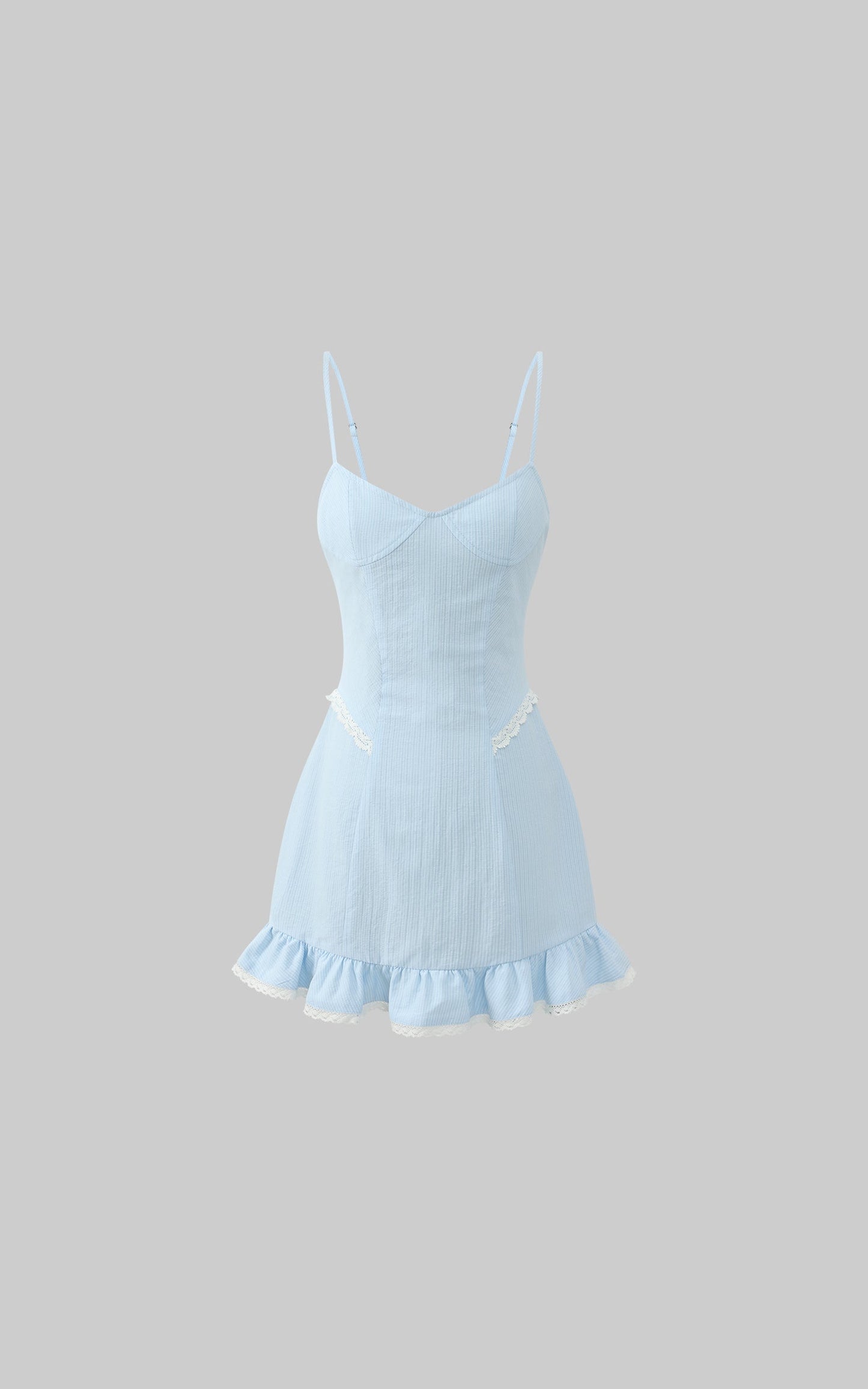 Light Slumber Lace-Trimmed Camisole Dress Set