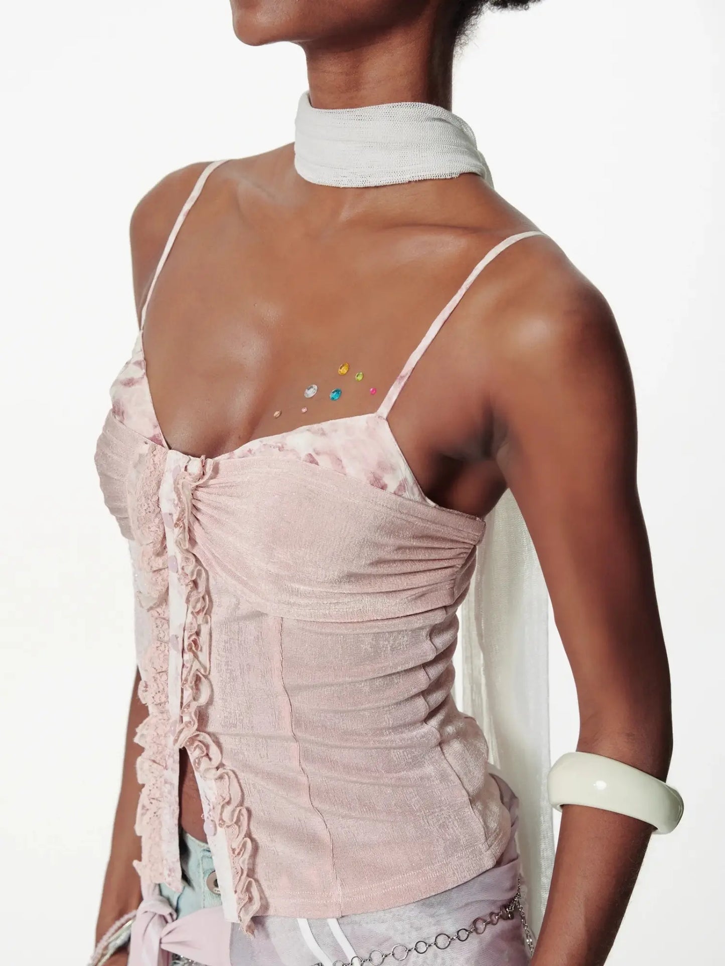 Edge Fabric Cami Top