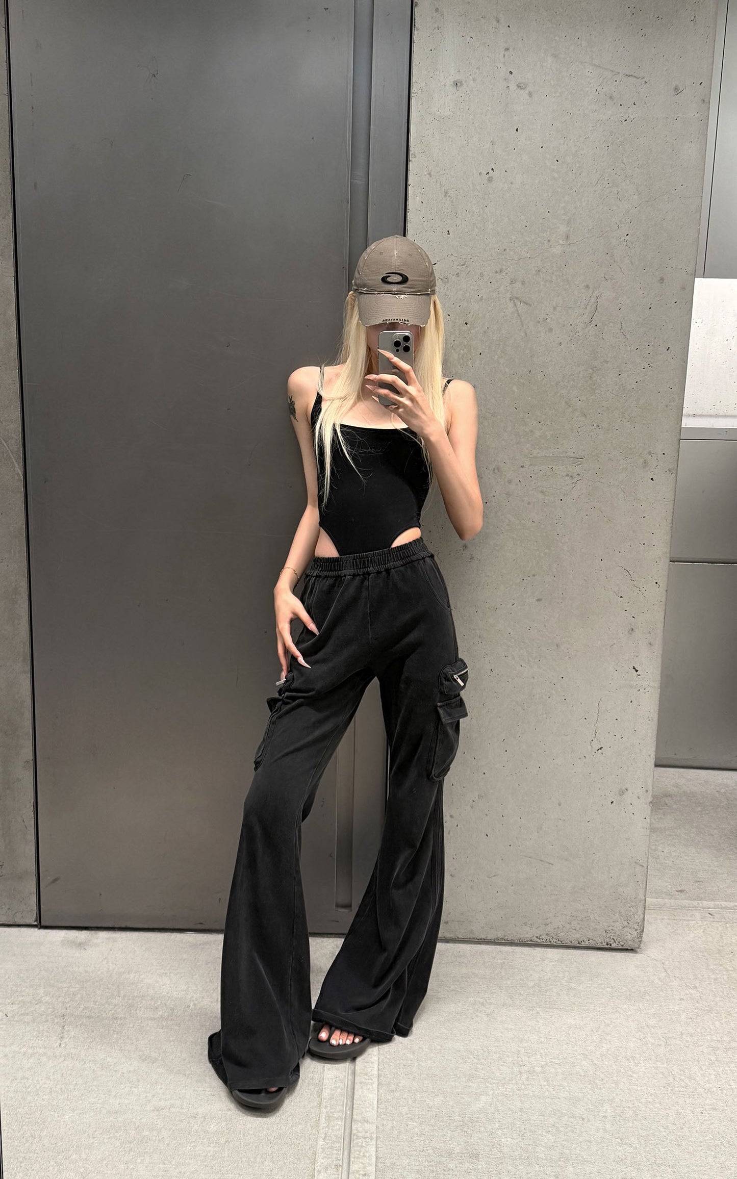 Ribbed Stretch Bodysuit