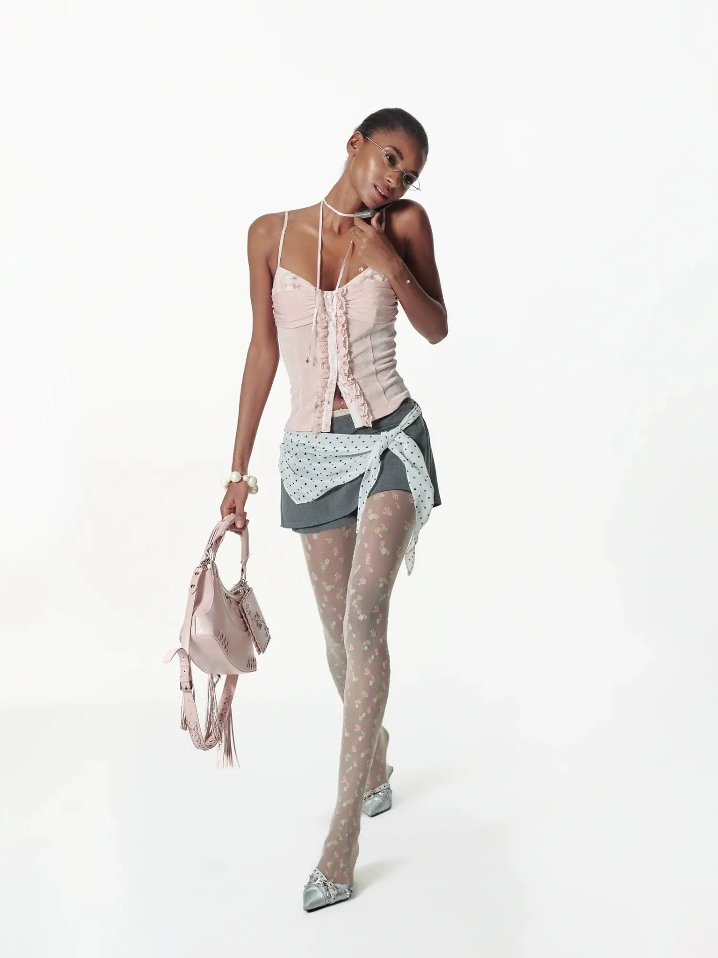 Edge Fabric Cami Top