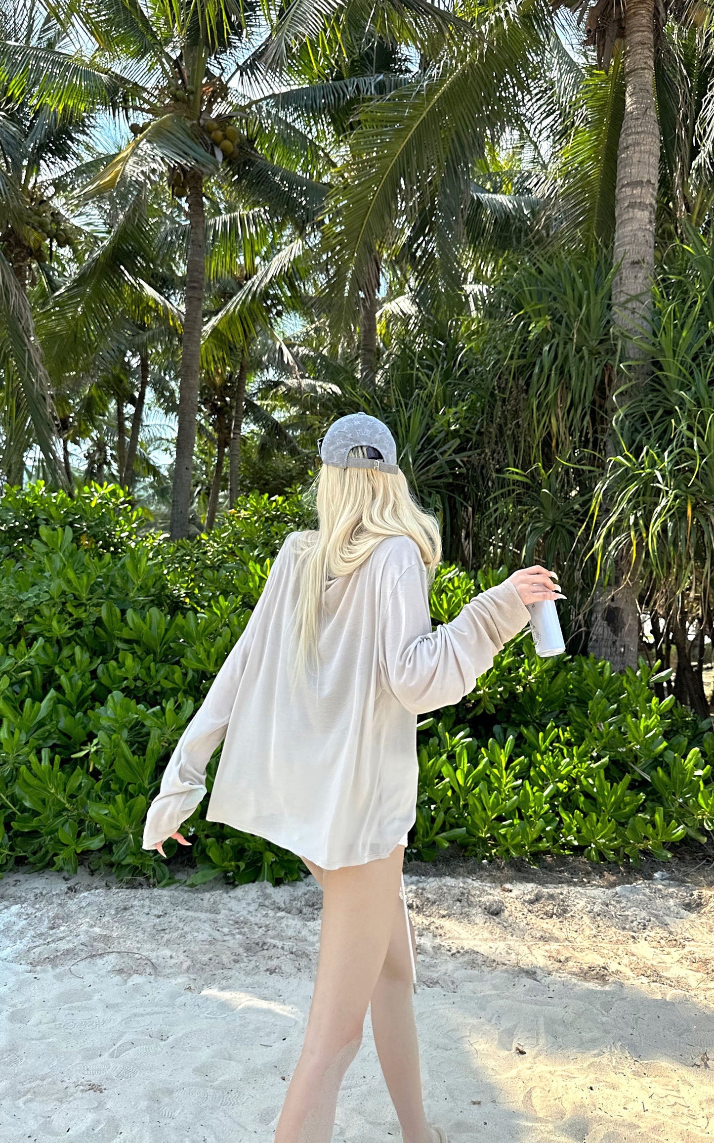 Fluid Knit Long Sleeve Top