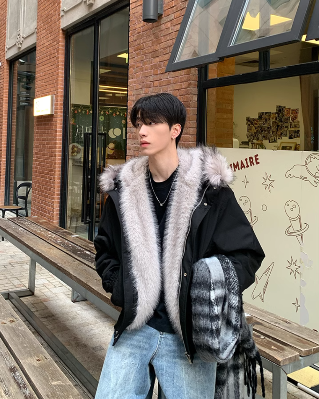 Vintage Fur Short Jacket