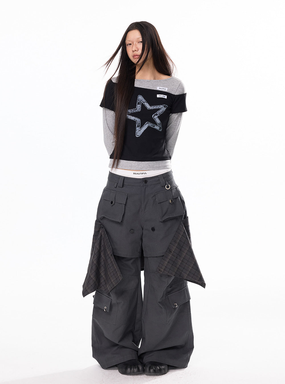 Deconstructable Multi-Work Wide Pants
