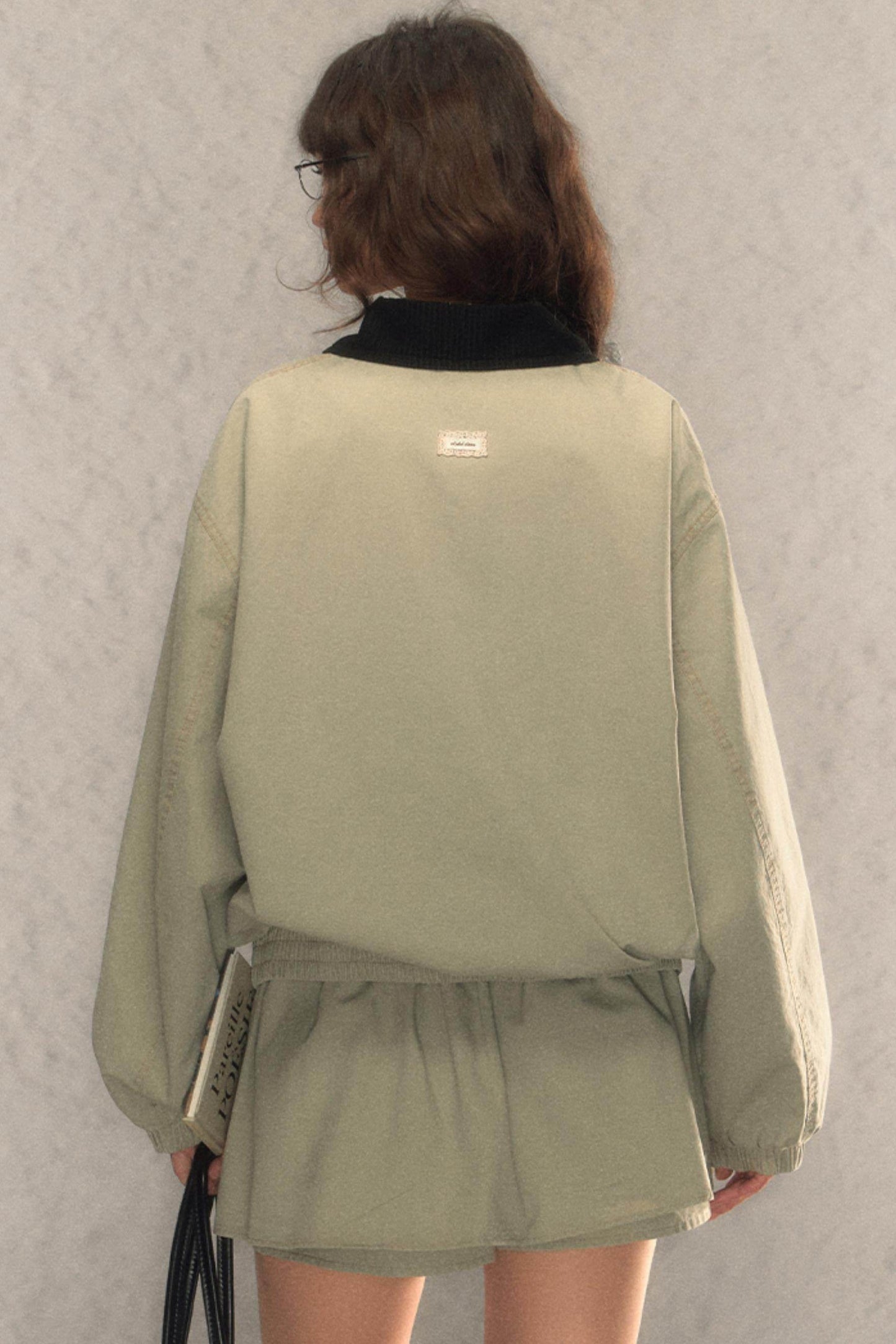 Jacket Elastic Waist Skirt Set - My Store