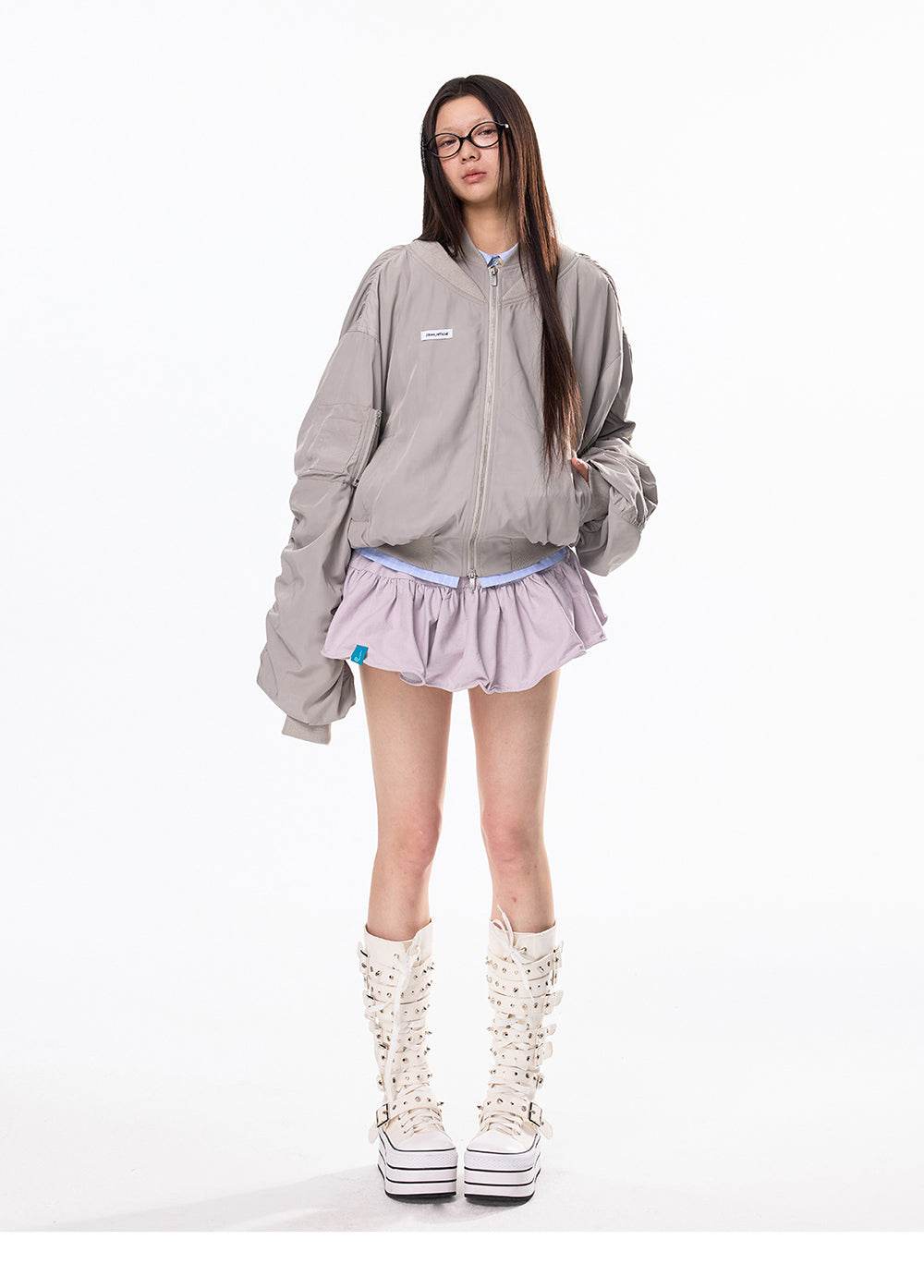 Collar Bomber Jacket - My Store