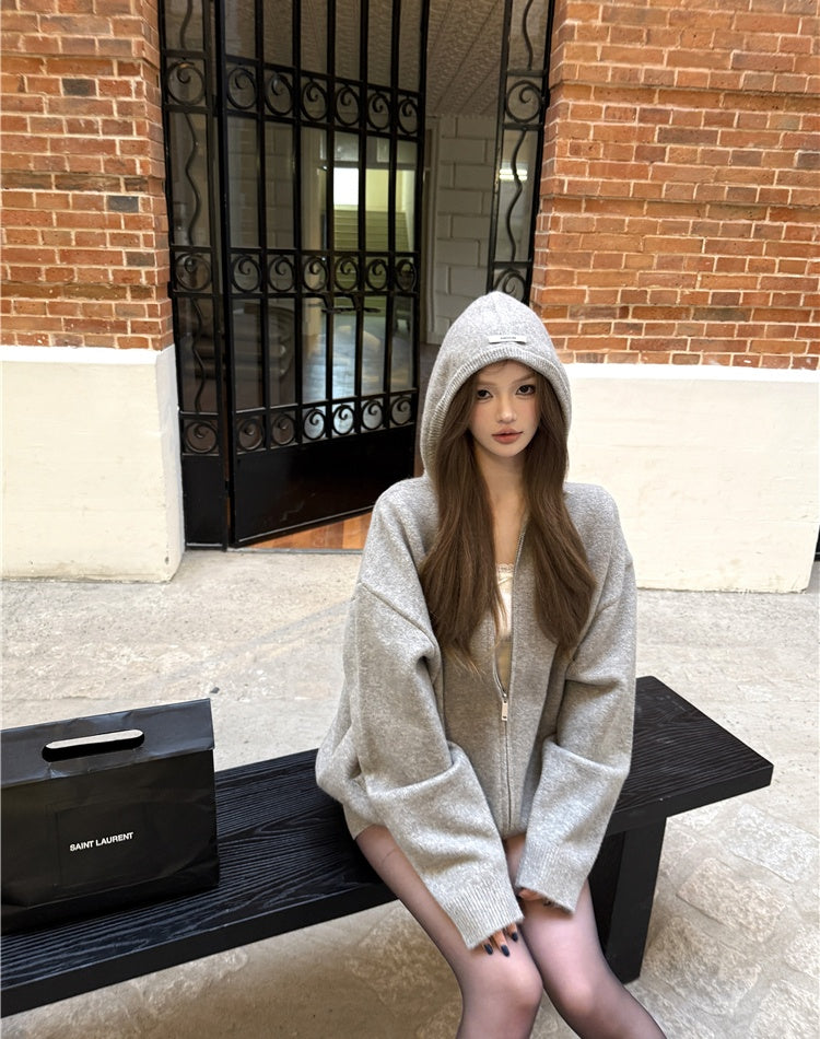 Hooded Jacket & Shorts Set