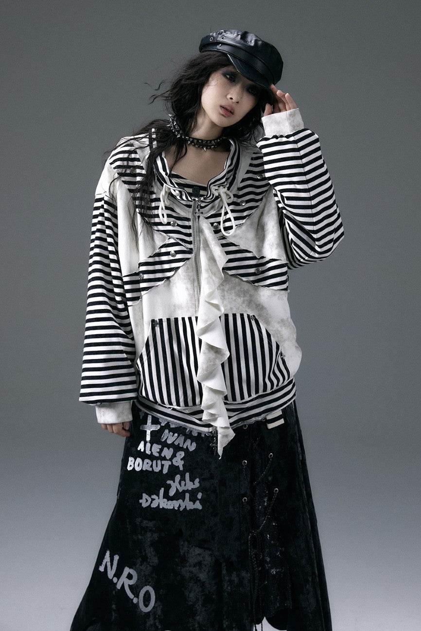 Oversized Ruched Jacket - My Store