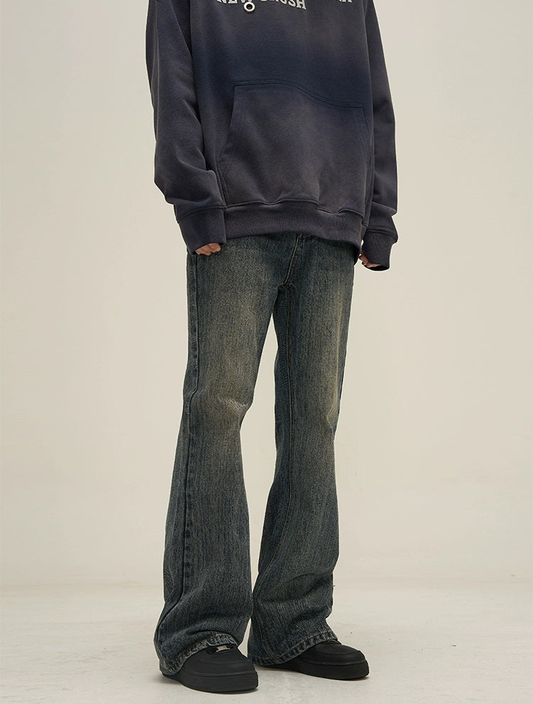 フレアデニムジーンズ