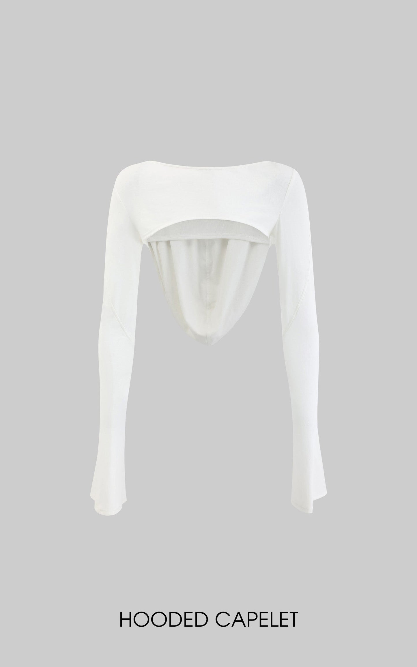 Tank Top + Hooded Capelet + Shorts Three-Piece Set