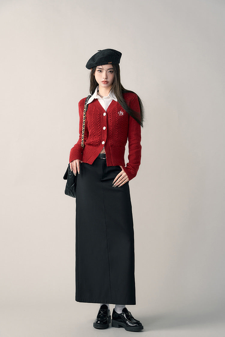 Andyet Embroidered Cardigan