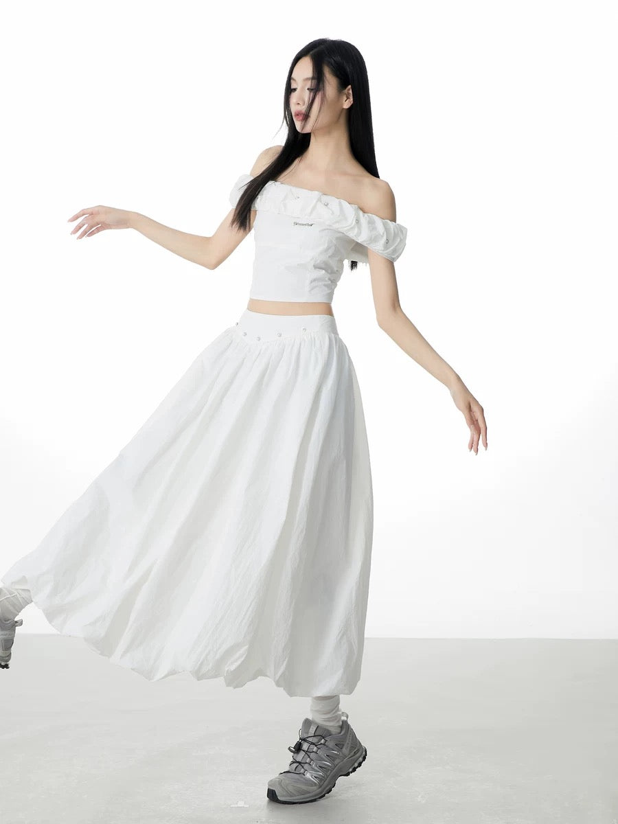 Andyet Diamond Top & Skirt Set