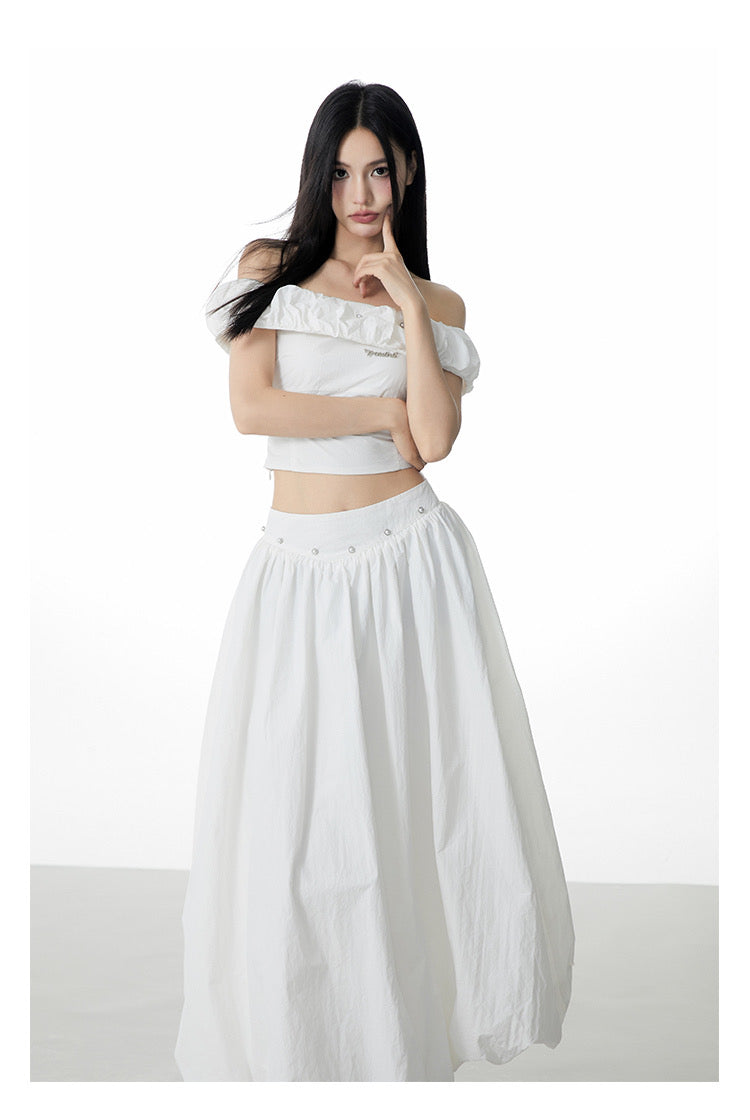 Andyet Diamond Top & Skirt Set